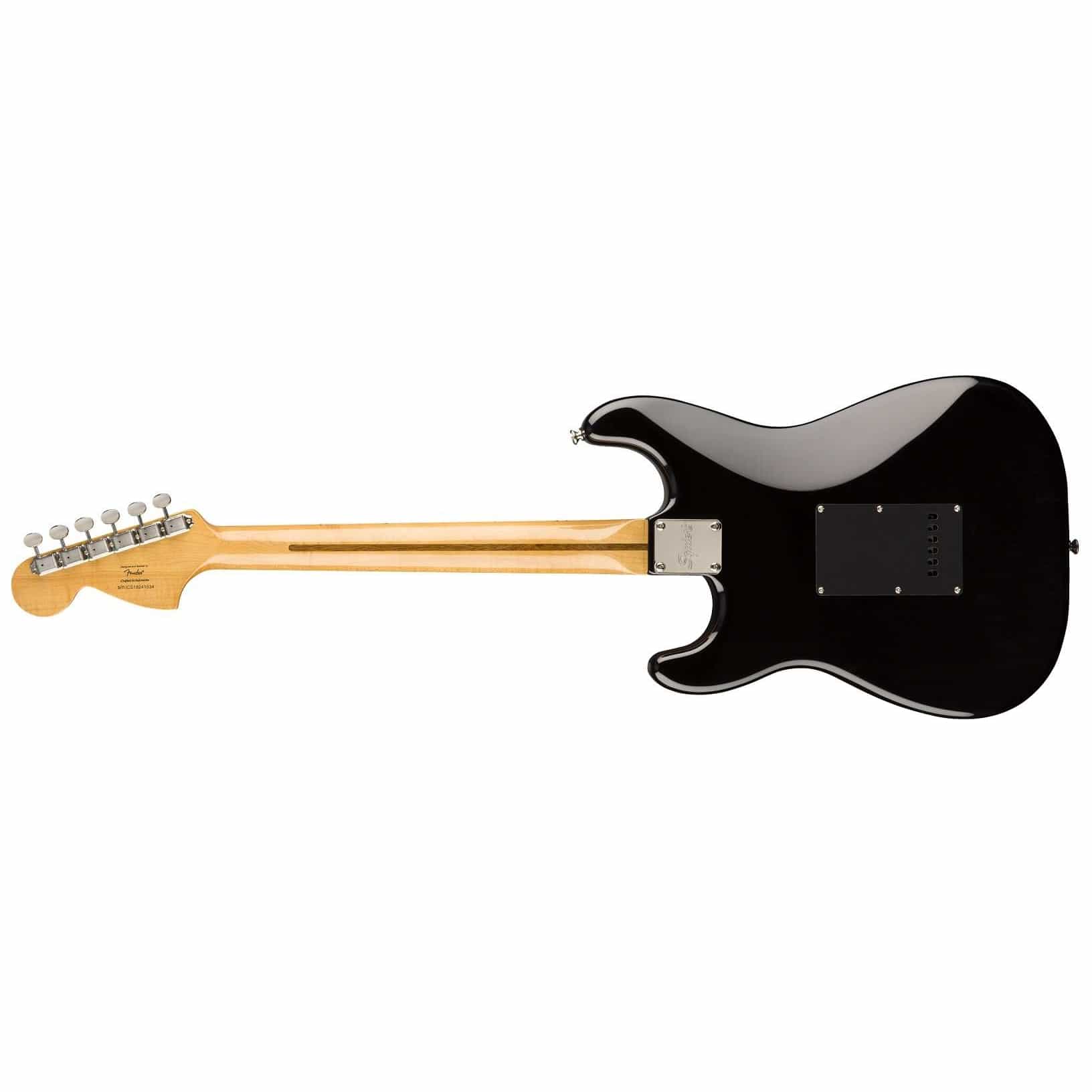Squier by Fender - Squier by Fender Classic Vibe Stratocaster 70s HSS MN BLK - 1