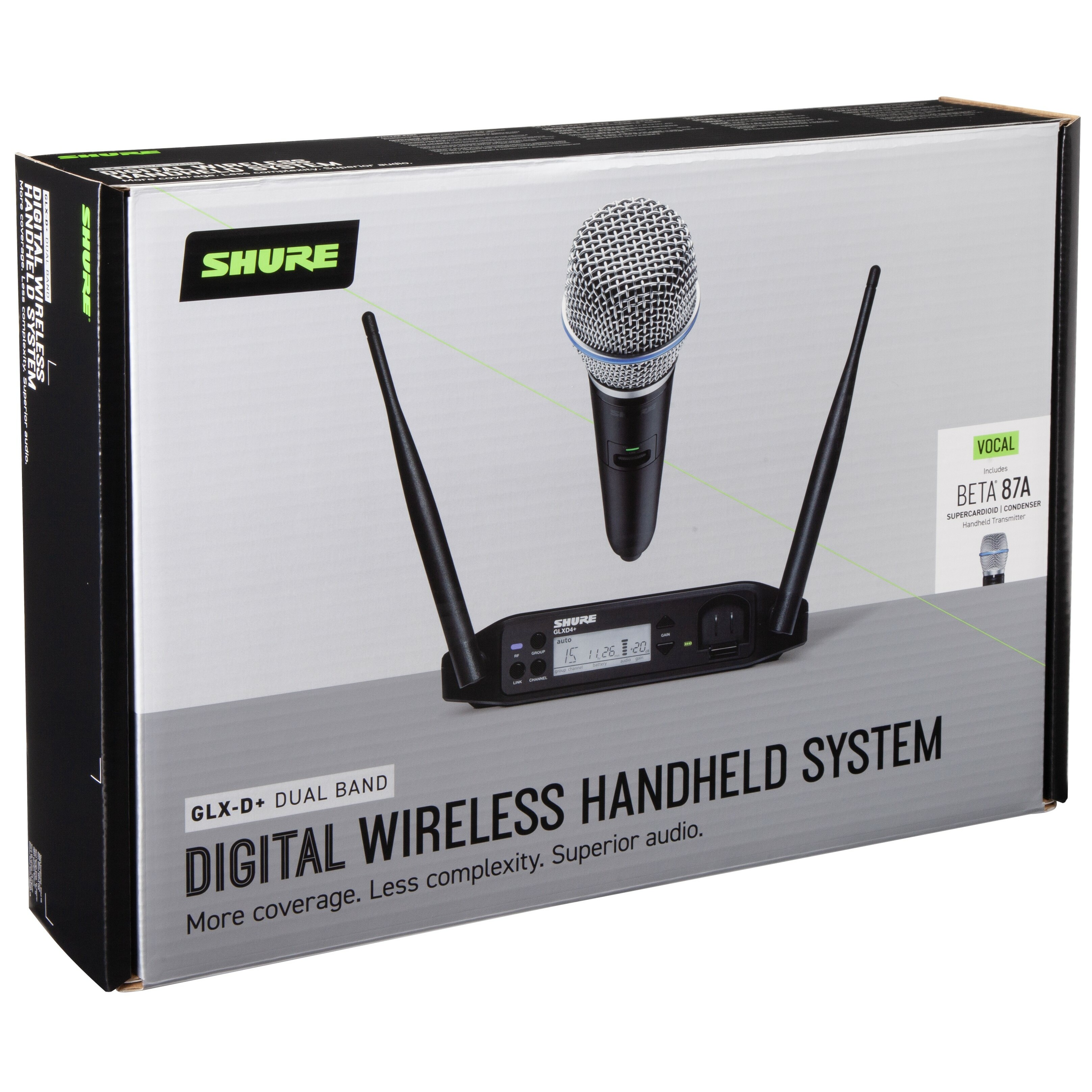 Shure GLXD24+E/B87A-Z4