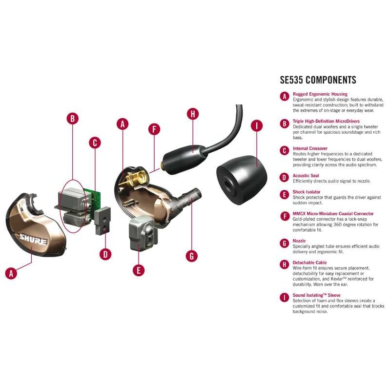 Shure - Shure SE535-CL - 1
