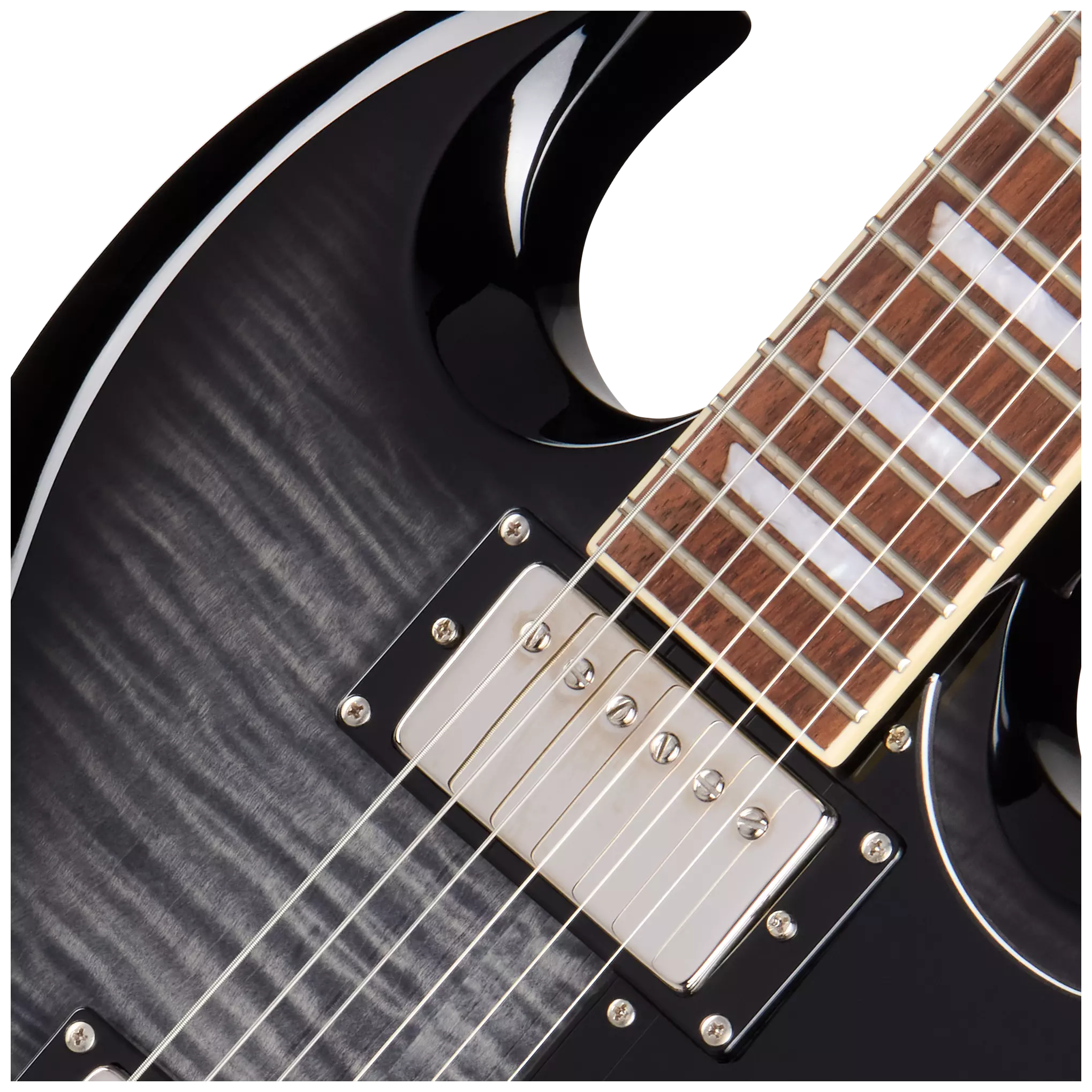 Epiphone SG Tribute Plus Ebony Burst 6