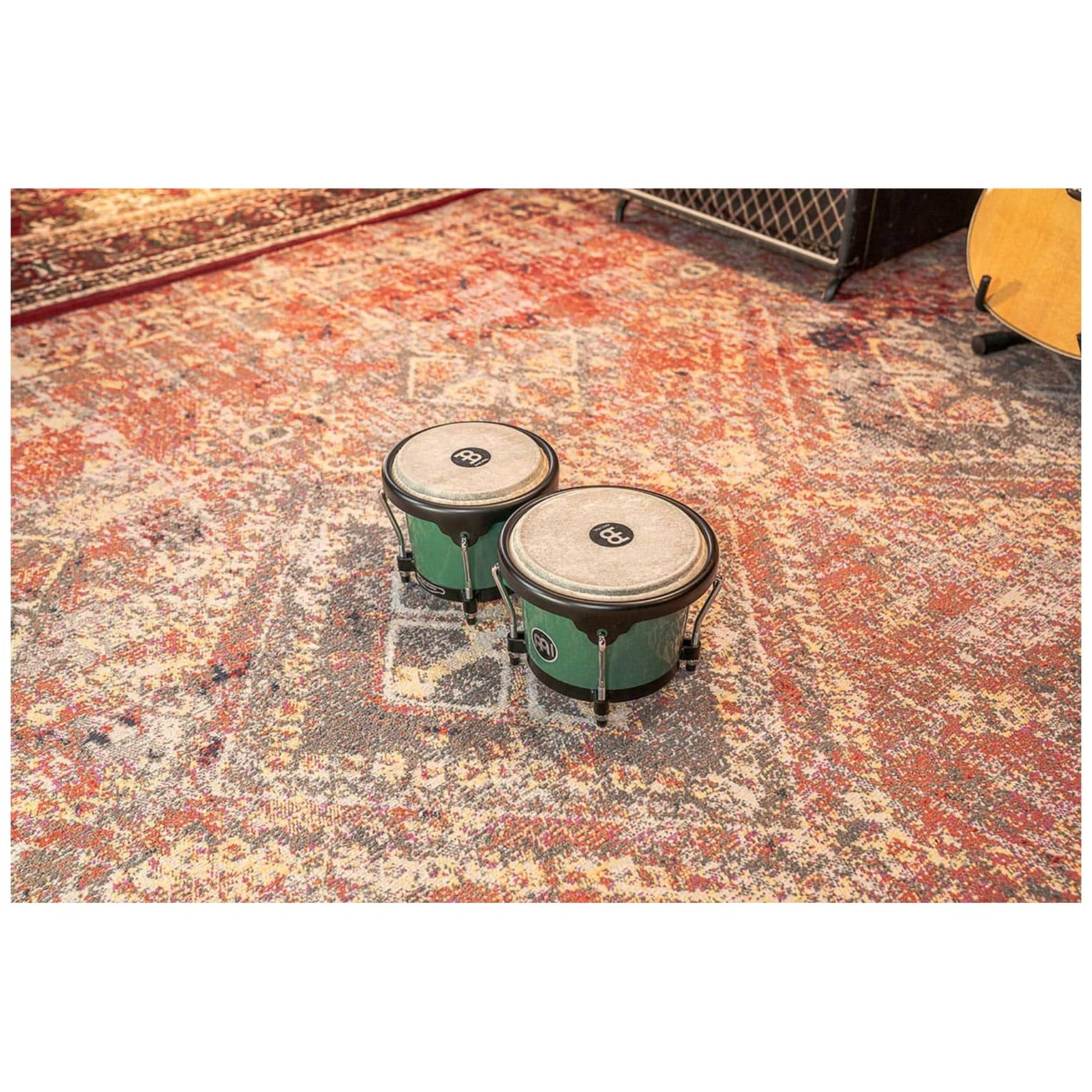 Meinl Percussion - Meinl Percussion HB50FG Journey Series Bongo, Forest Green - 9