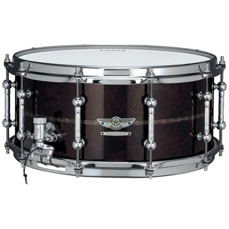 Tama - Tama STAR Reserve Snaredrum Walnuß Bubinga Gloss Claro Walnut 6,5 x 14