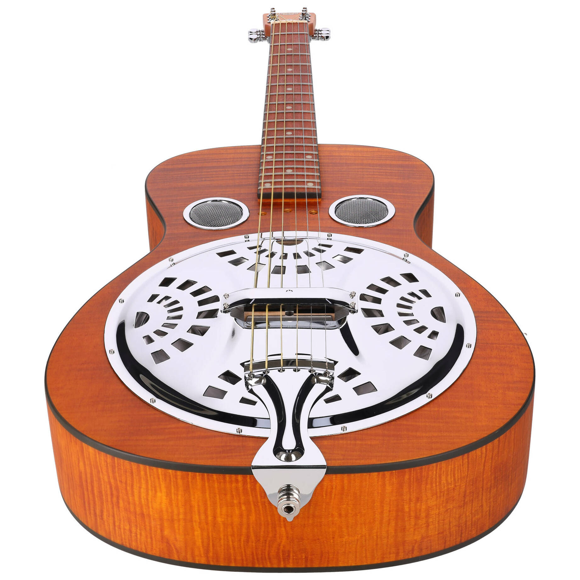 Dobro Hound Dog Round Neck Deluxe 3