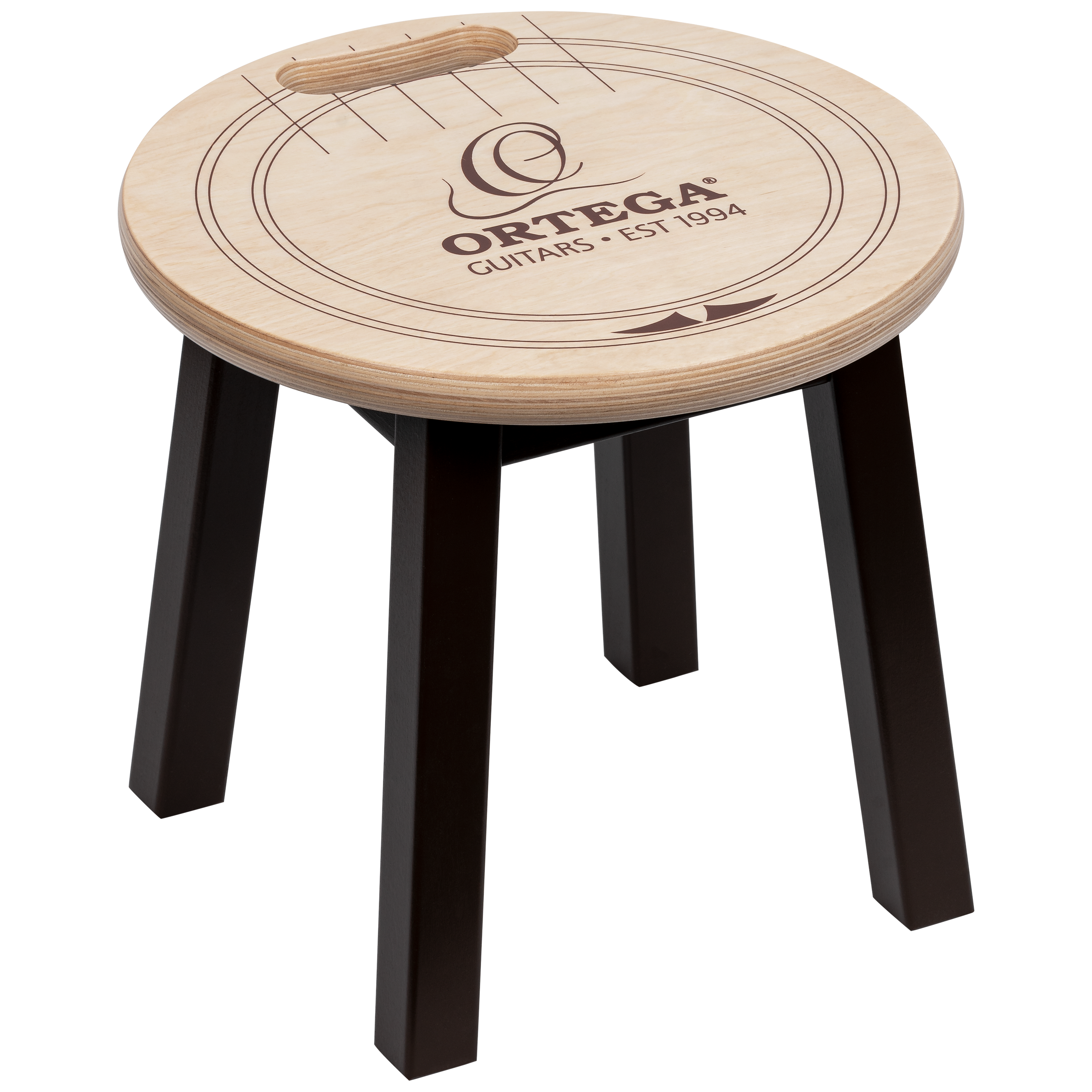 Ortega OBSW12 Holz-Barhocker - 12"/31cm Natur/Braun