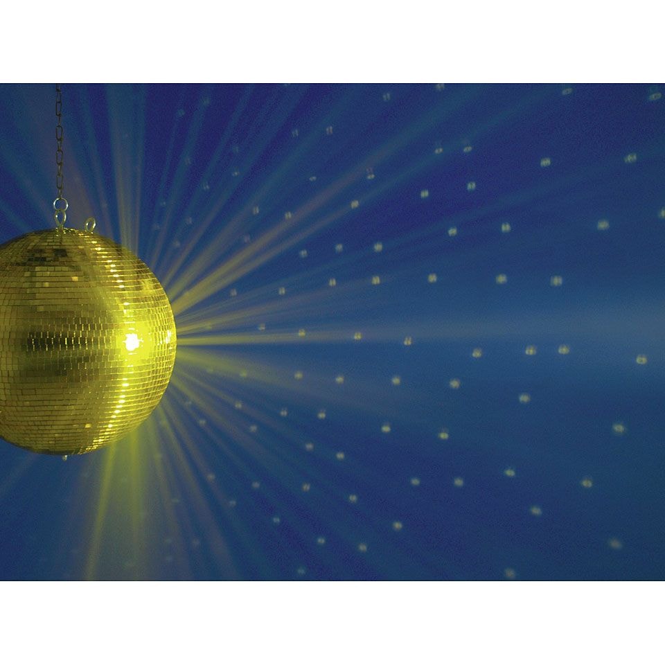 Eurolite Mirrorball 30cm gold 1