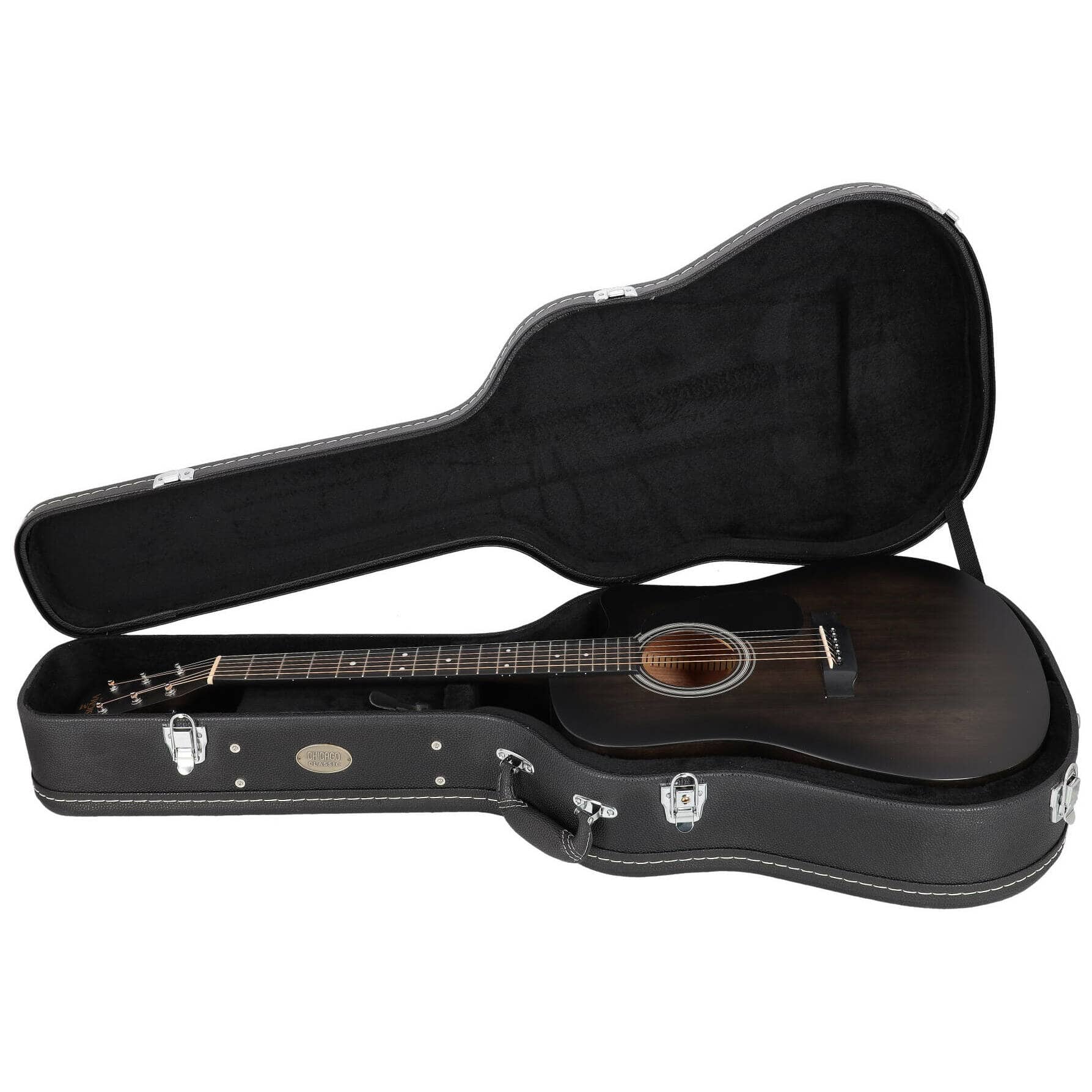 Chicago Classic Holzkoffer Western 000 Schwarz 4
