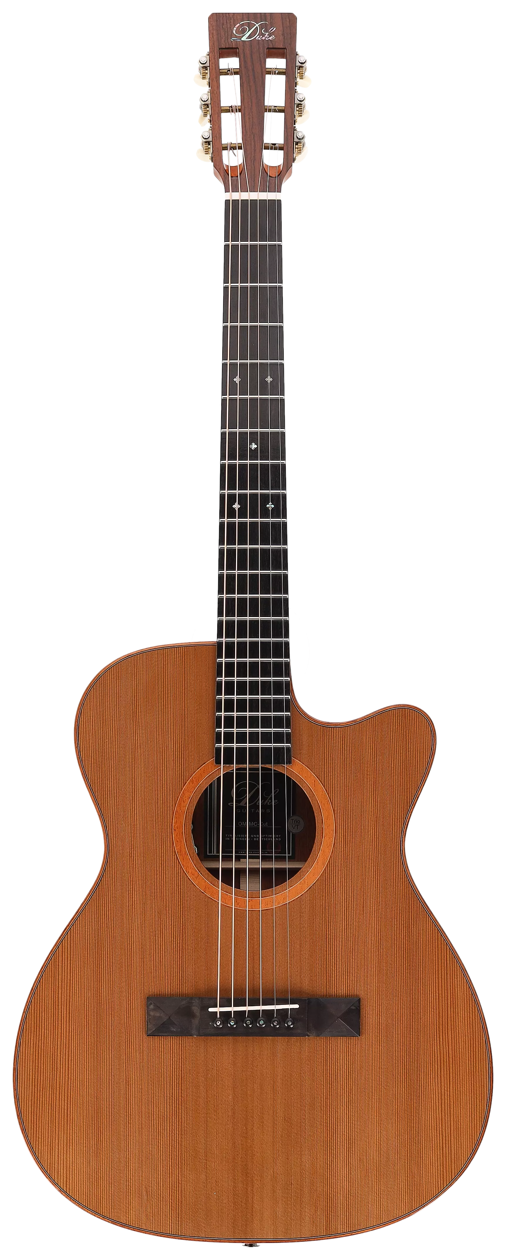 Duke Guitars OM-MC-Cut-Trio VT