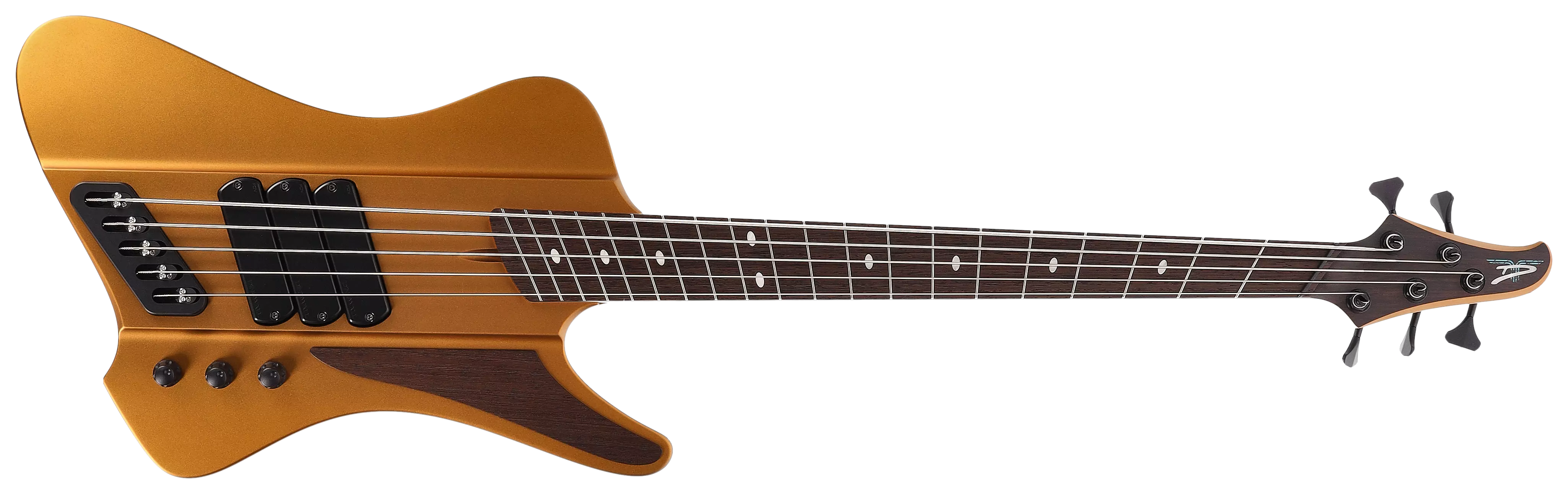 Dingwall D-Roc Custom 5 String Gold 1