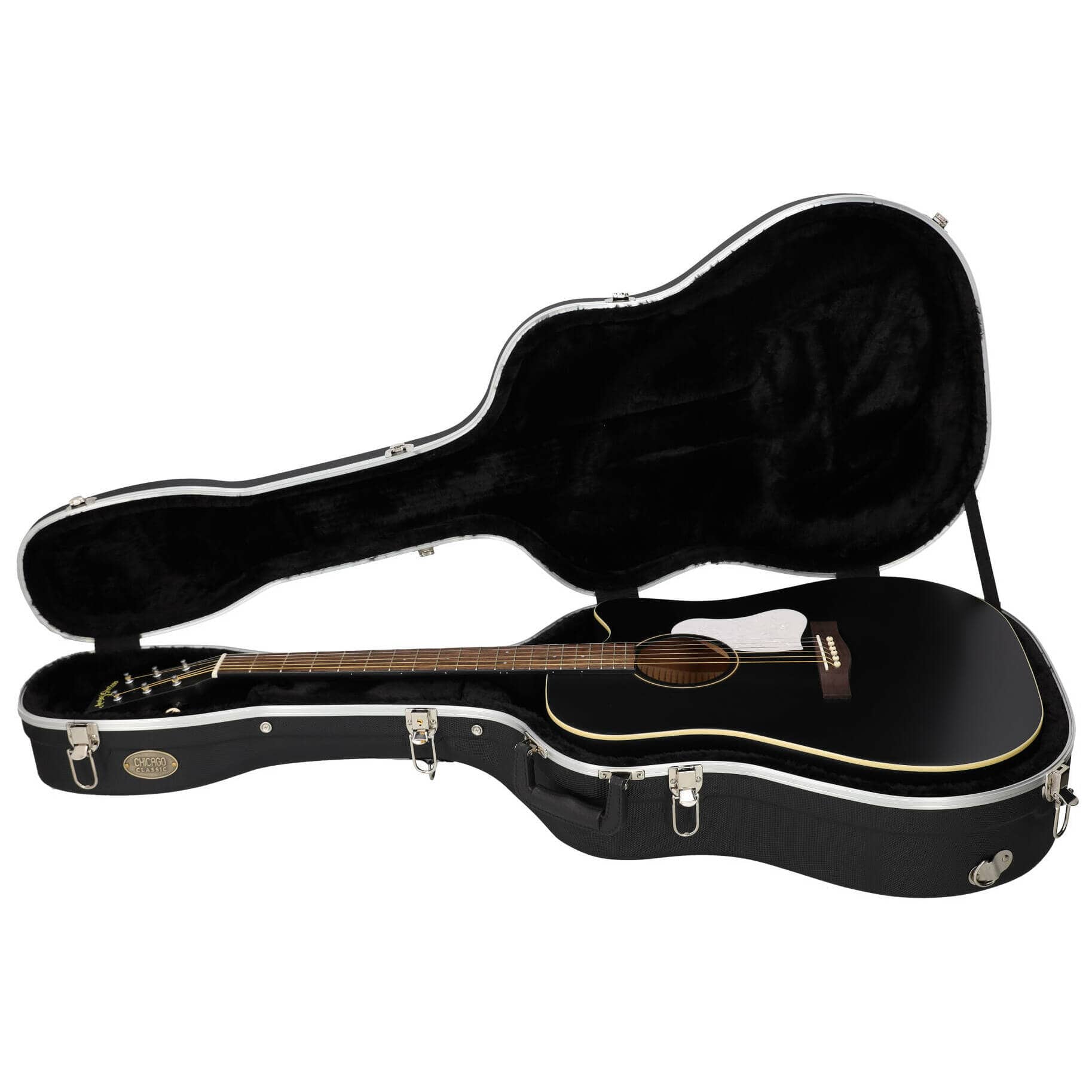 Chicago Classic Westerngitarren ABS Koffer Deluxe 4