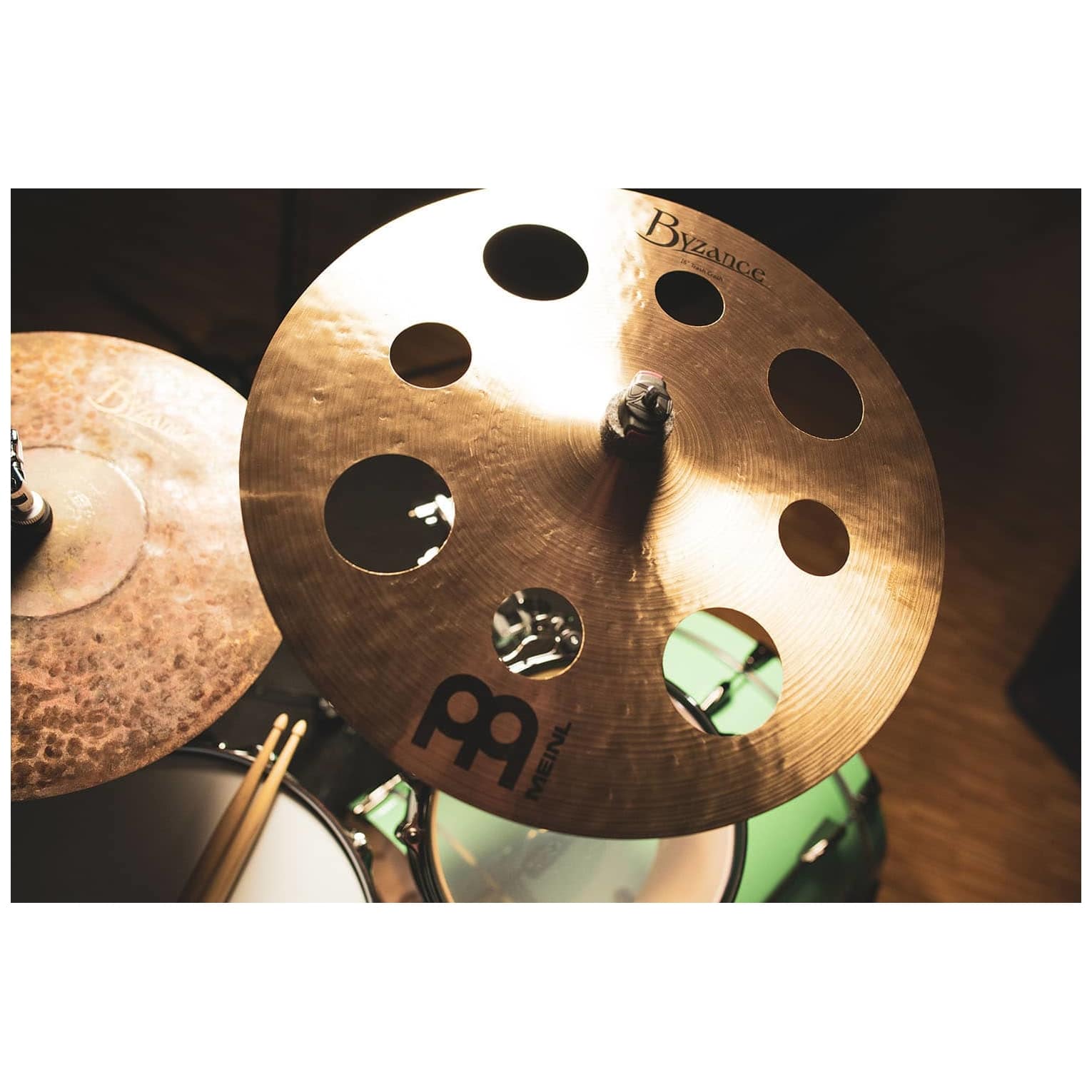 Meinl Cymbals - Meinl Cymbals B16TTRC - 16 Byzance Traditional Trash Crash - 7