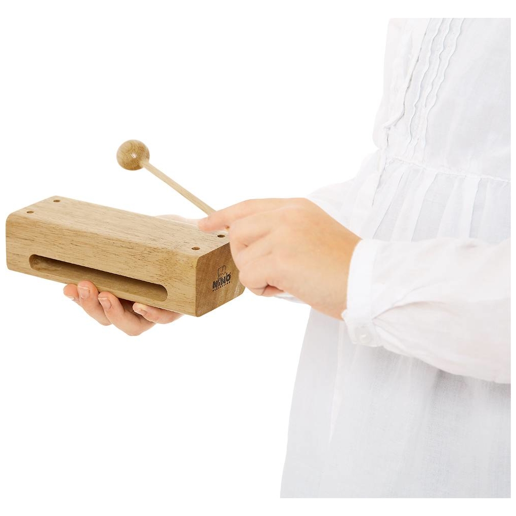Nino Percussion - Nino Percussion Wood Block, Medium - 1