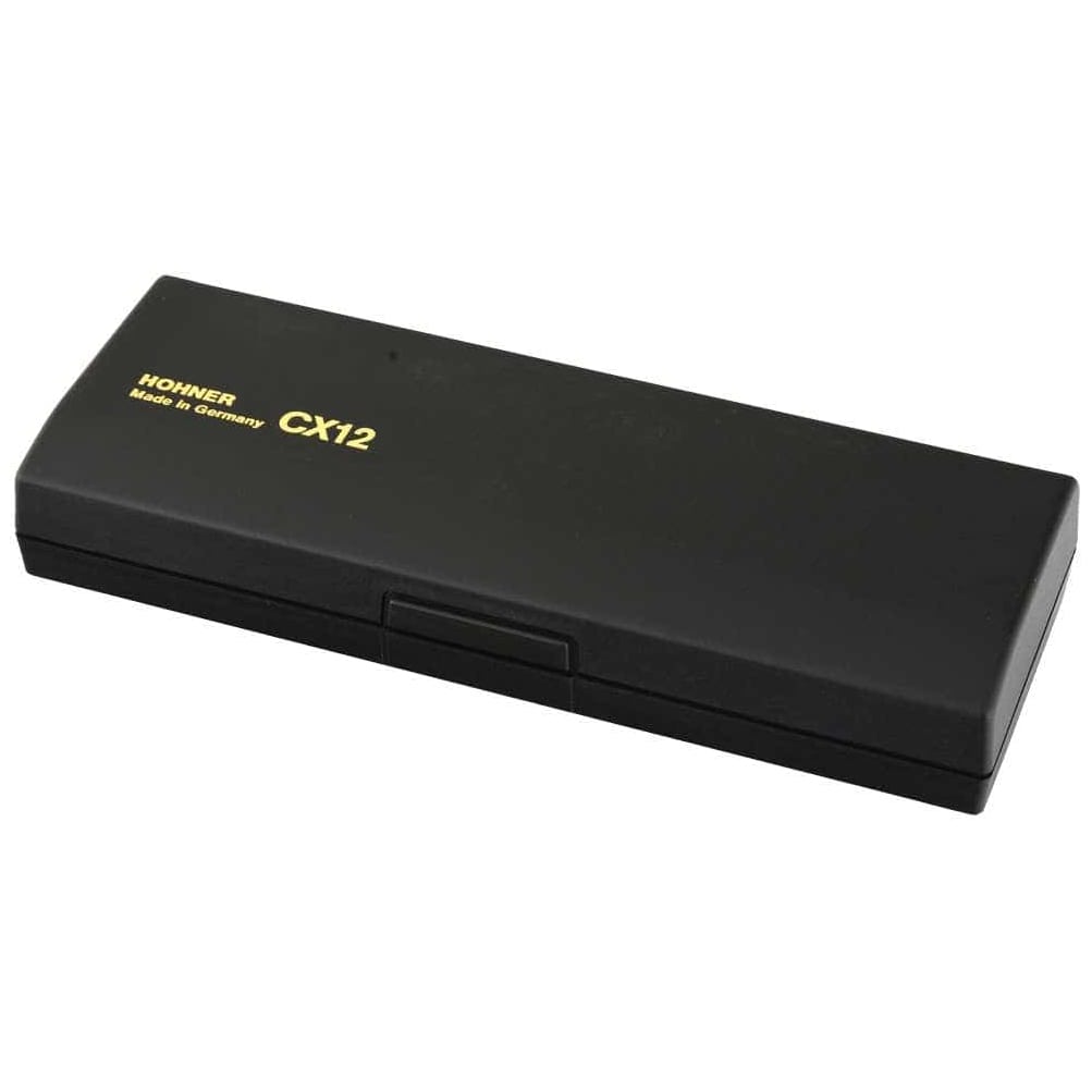 Hohner - Hohner Chromonica CX-12 C Schwarz - 3