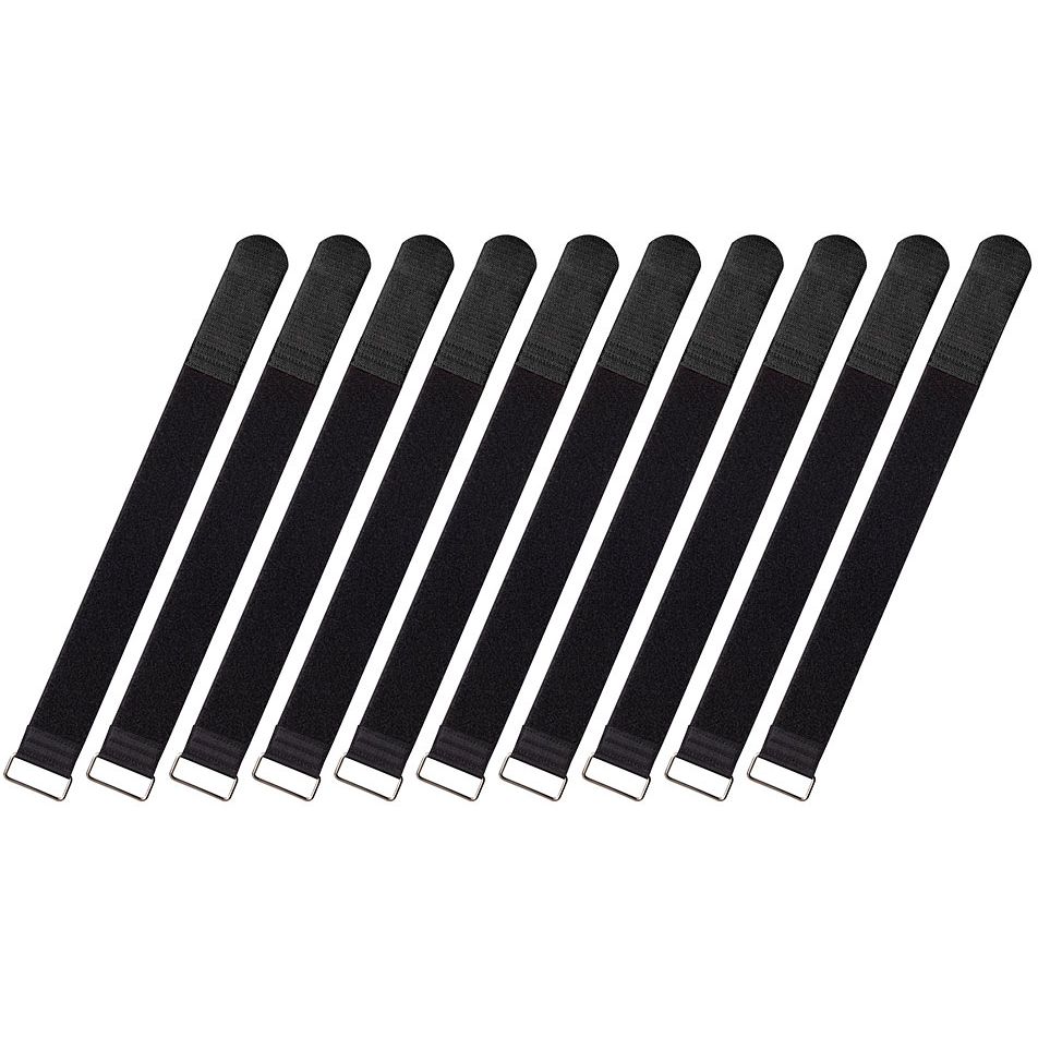 RockBoard Cable Ties, 10 pcs., Extra-Large - Black