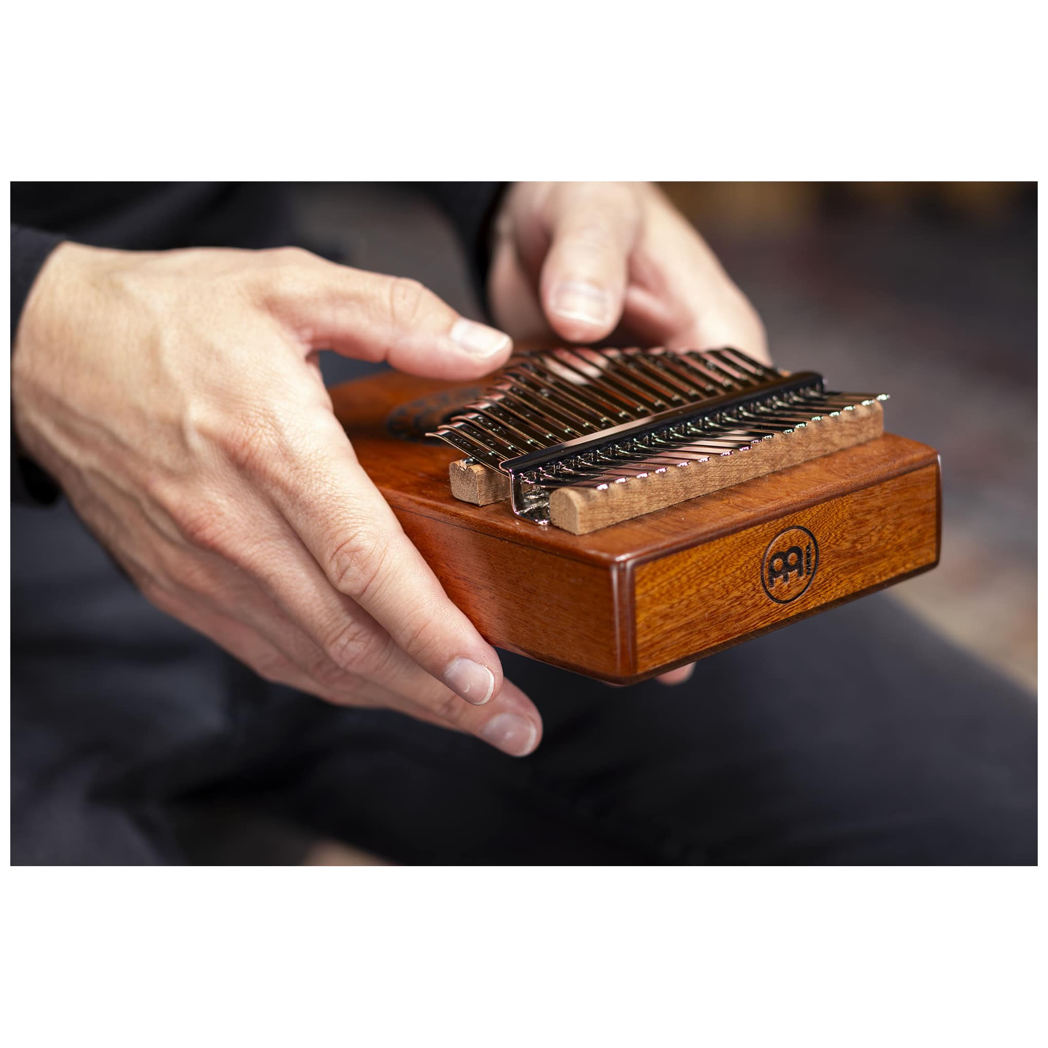 Meinl Percussion KA17SU - Sound Hole Designer Kalimba, Sun 10