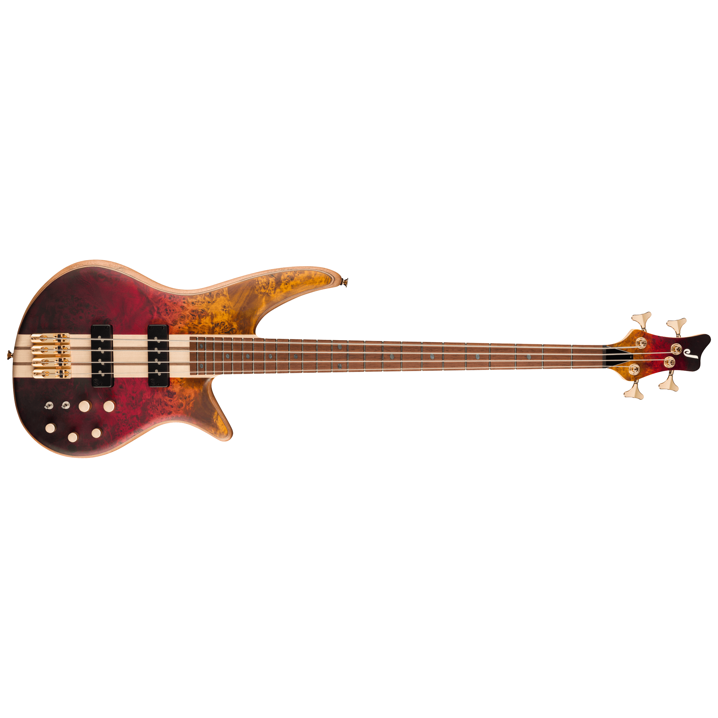 Jackson Pro Series Spectra Bass SBP IV Firestorm Fade 1