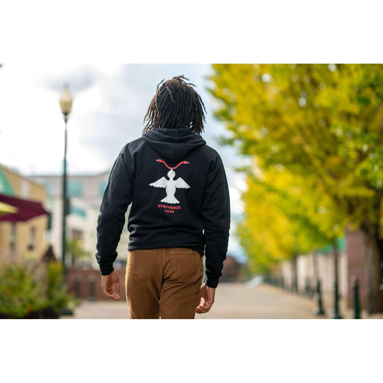 Moog Synthesize Love Zip Hoodie XXL 4