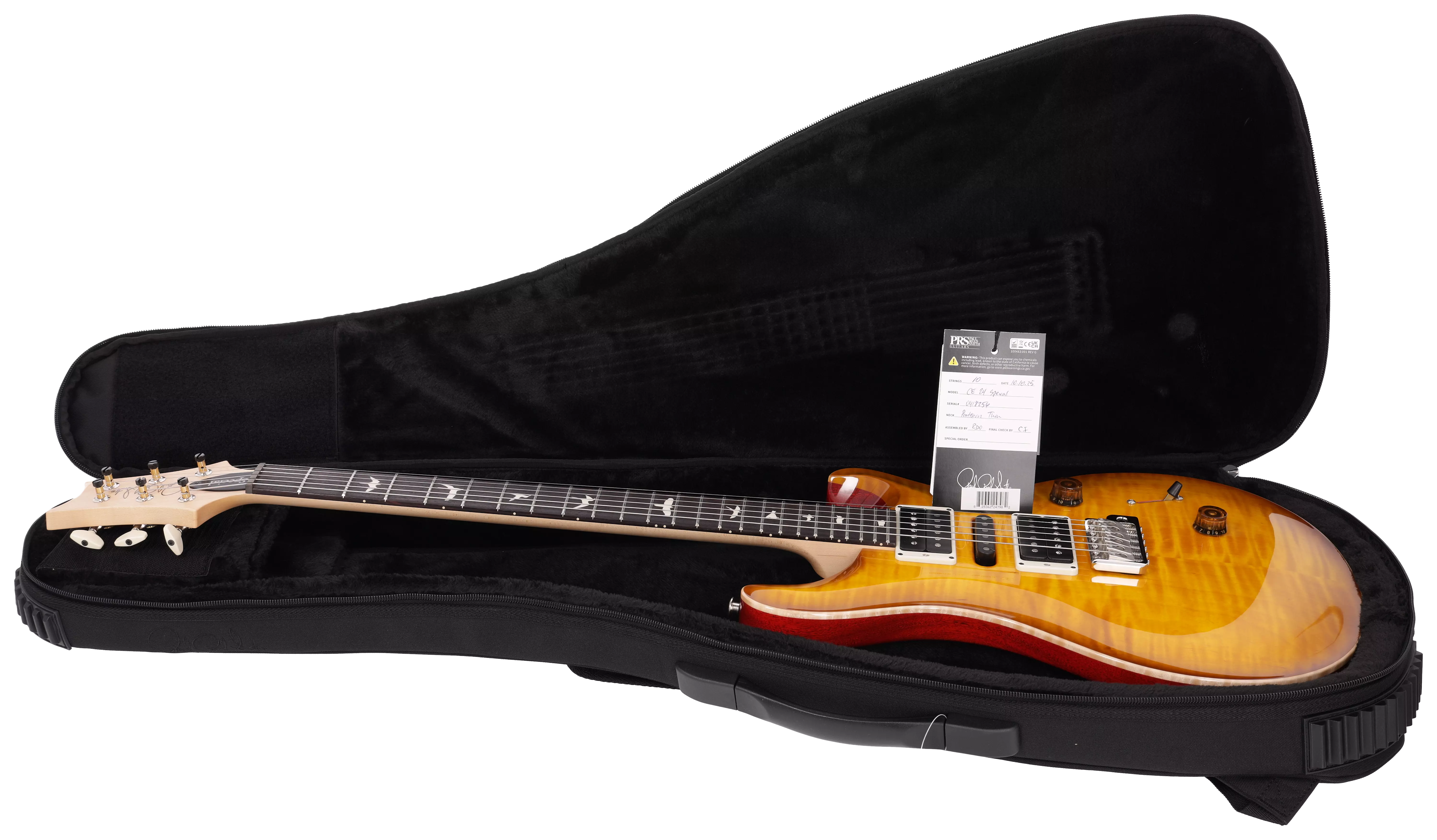 PRS Ltd CE 24 Special McCarty Sunburst 17