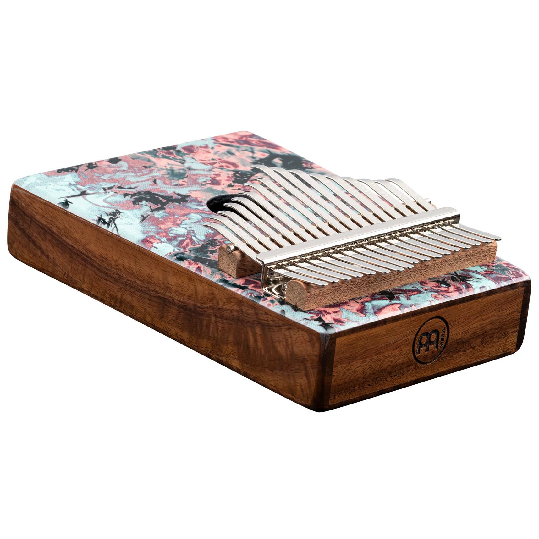 Meinl Percussion KA17CR - Sound Hole Designer Kalimba, Coral Reef 2