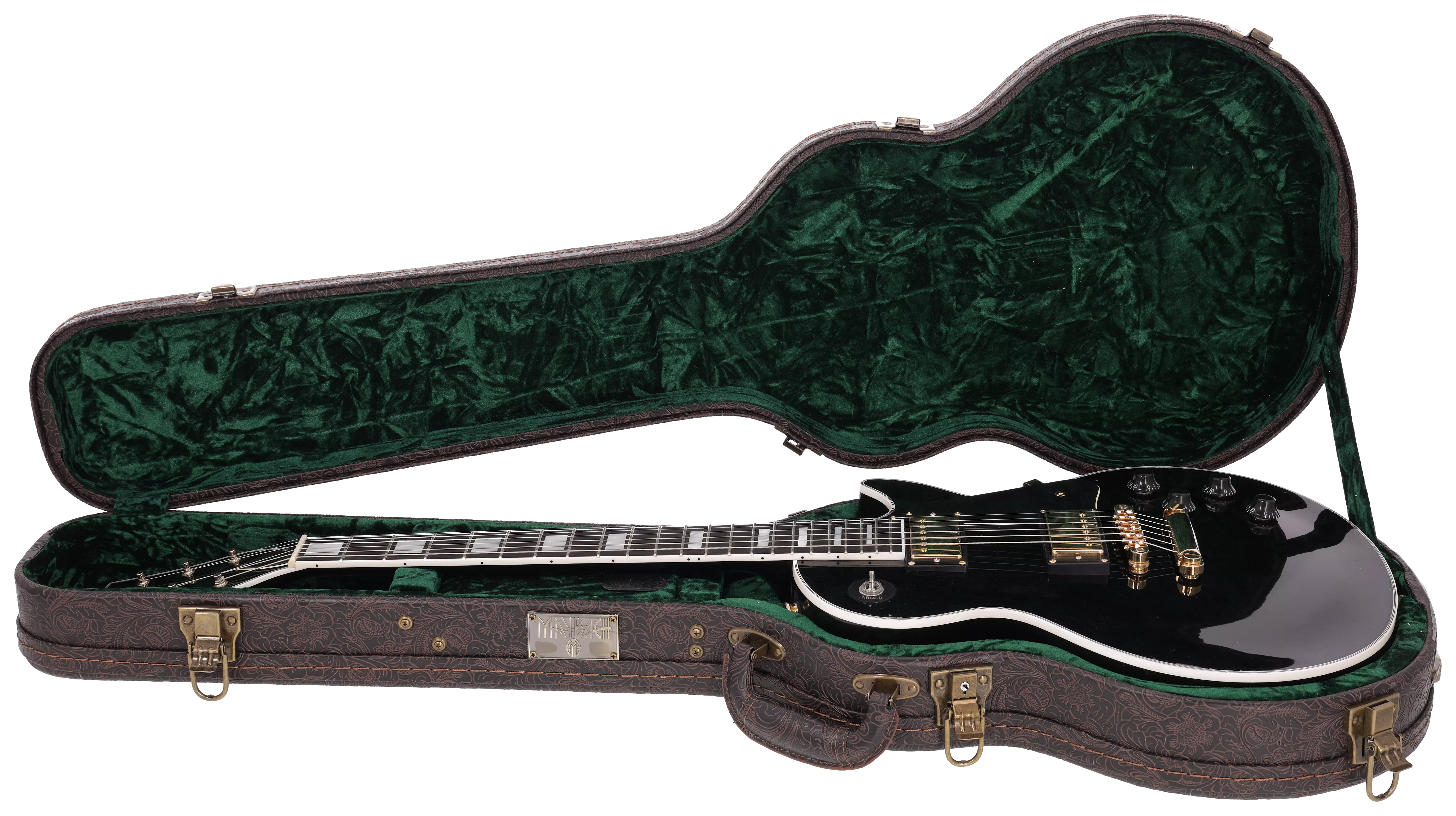 Maybach Lester Black Velvet 57 Custom 60s Slim Taper Aged # 16