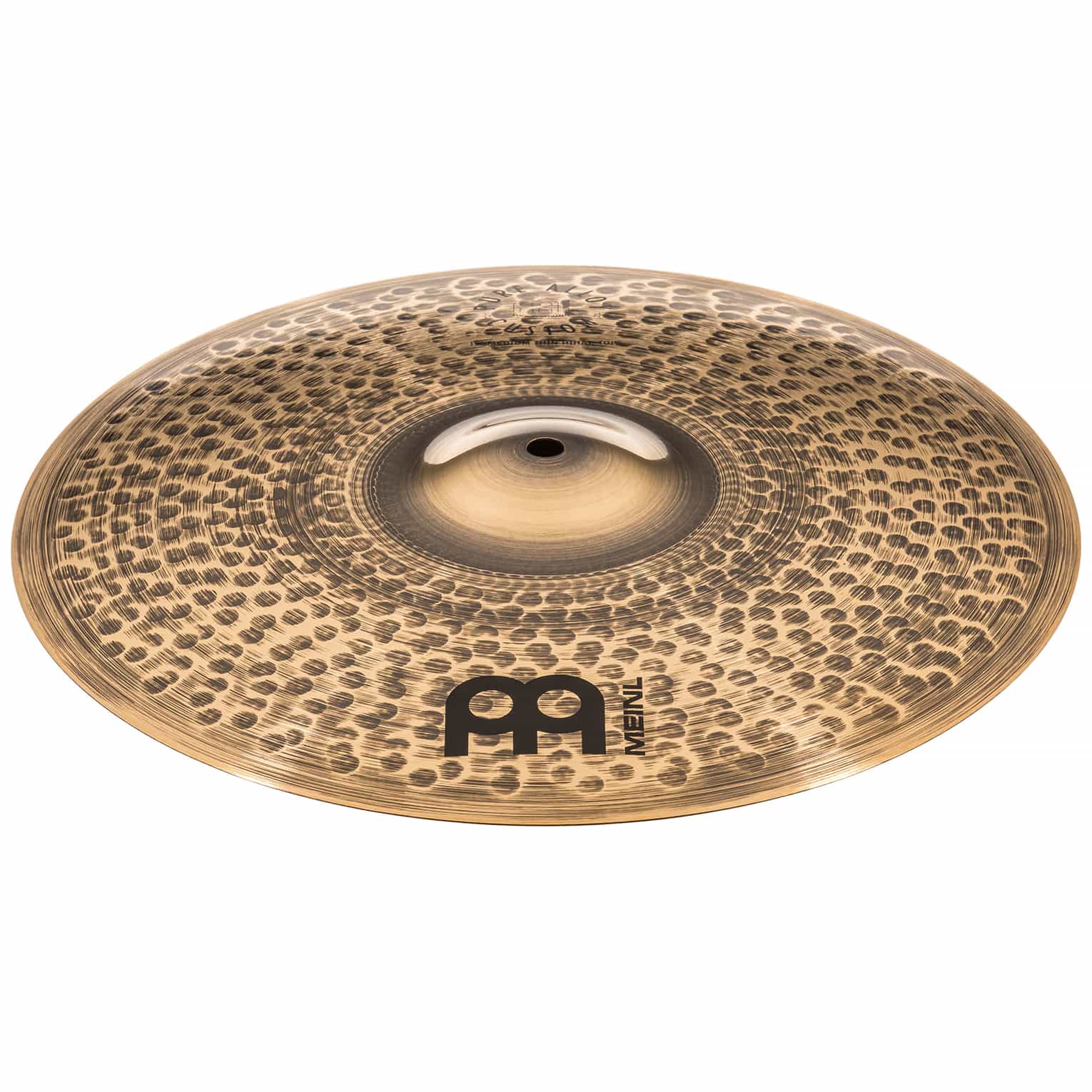 Meinl Cymbals - Meinl Cymbals PAC15MTH - 15 Pure Alloy Custom Medium Thin Hihat - 1