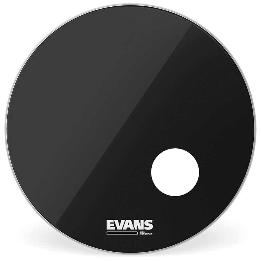 Evans - Evans BD20RB - EQ3 Resont Black Bassdrum Resonanzfell - 20 Zoll - 1