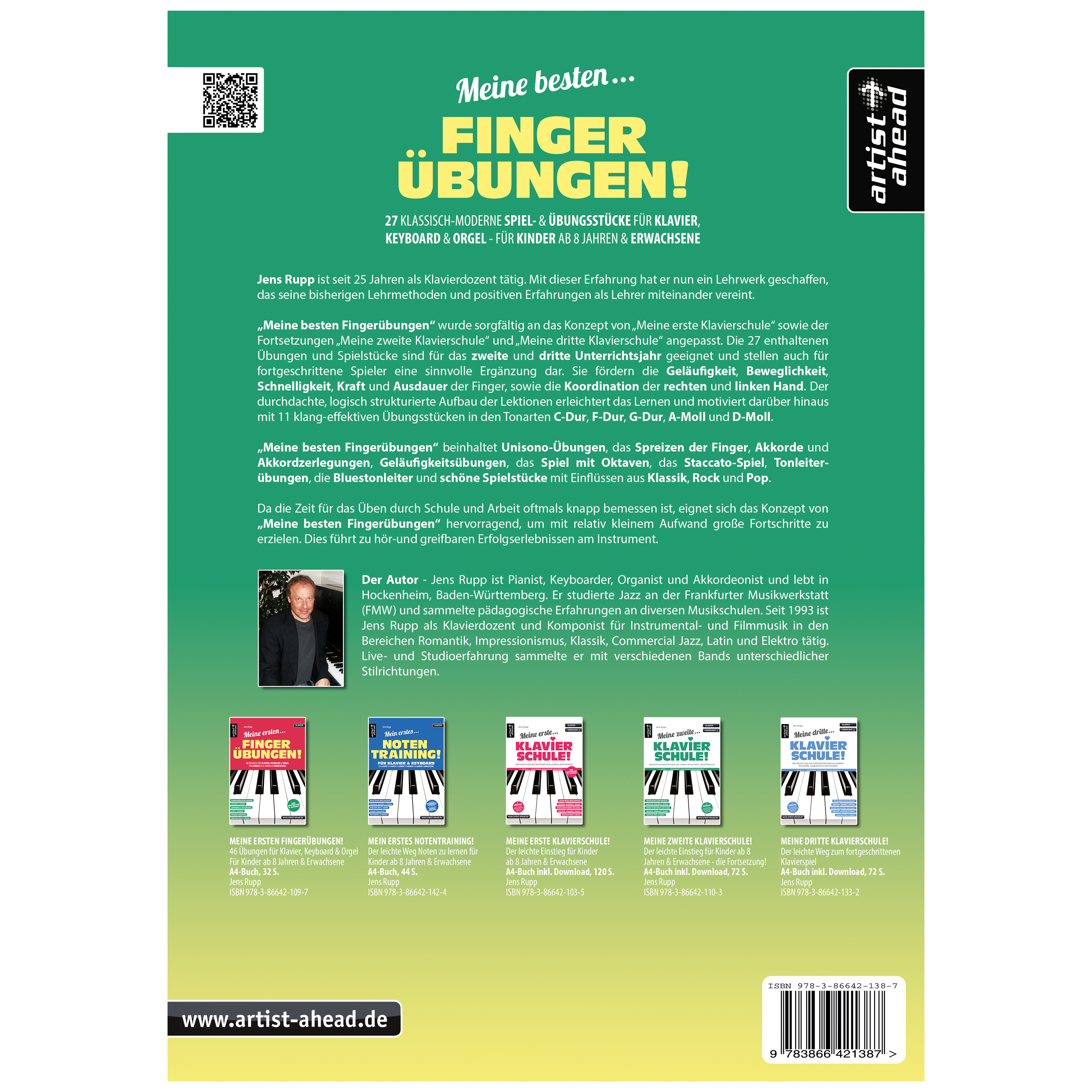 Artist Ahead Meine besten Fingerübungen! - Jens Rupp 1