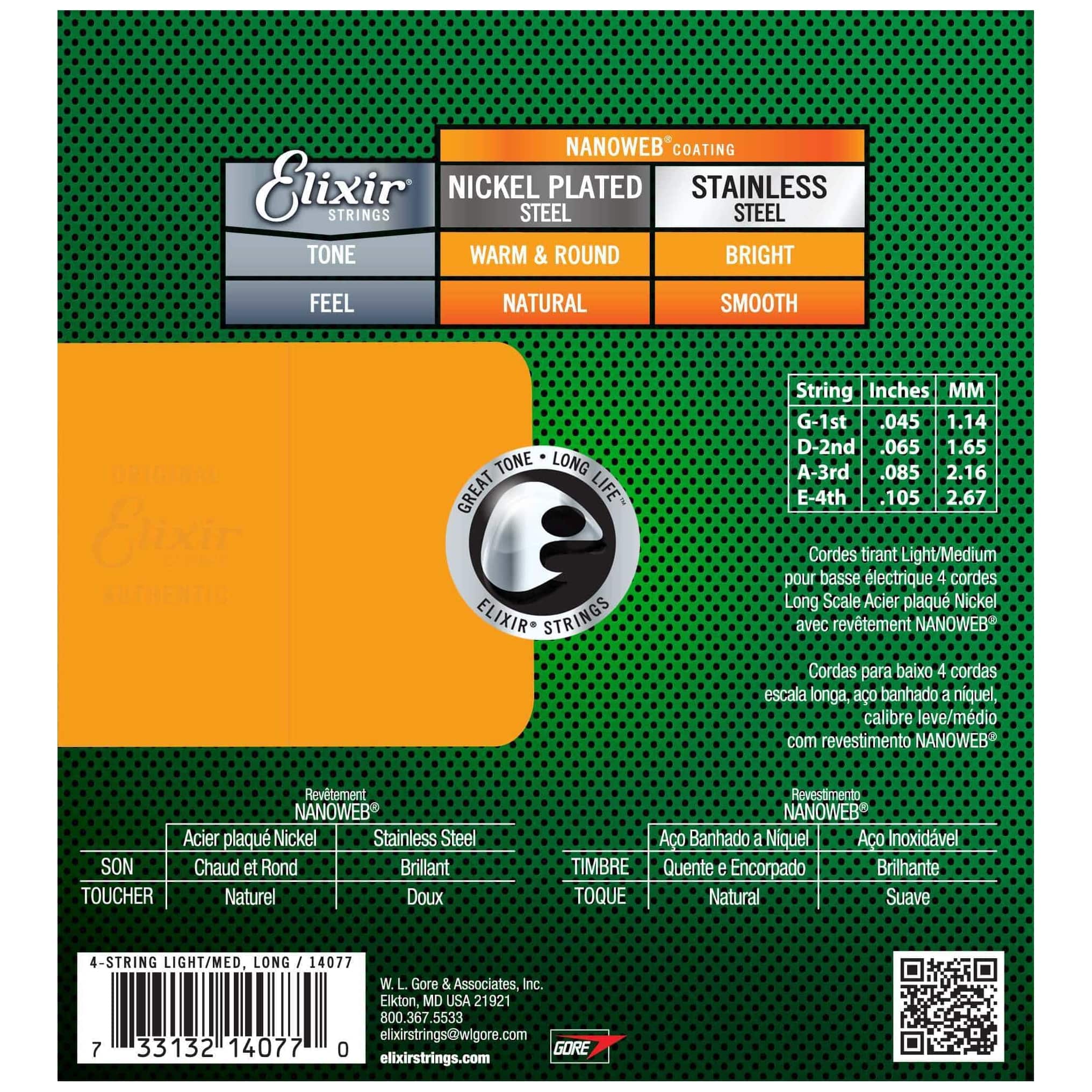 Elixir - Elixir 14087 Nanoweb Medium XL - 1