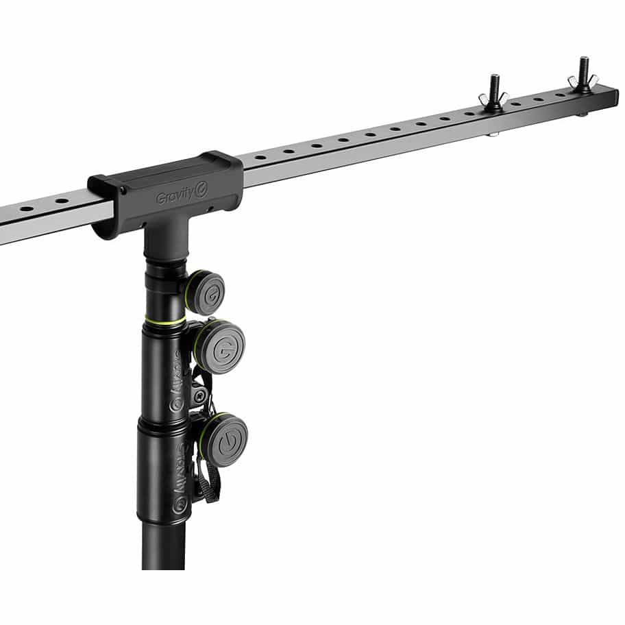 Gravity LS TBTV 28 Lighting Stand with T-Bar, Large 3