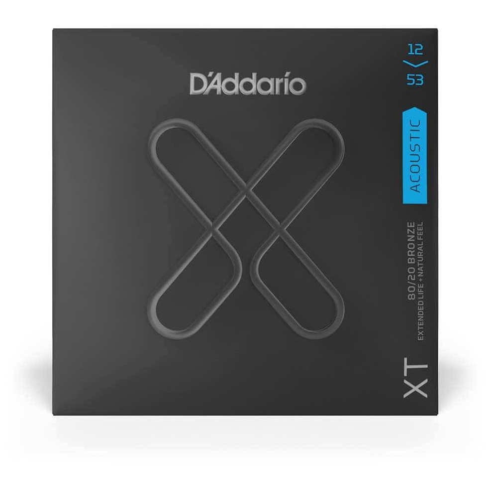 D’Addario - D’Addario XTABR1253 - XT Acoustic 80 20 Bronze 012-053