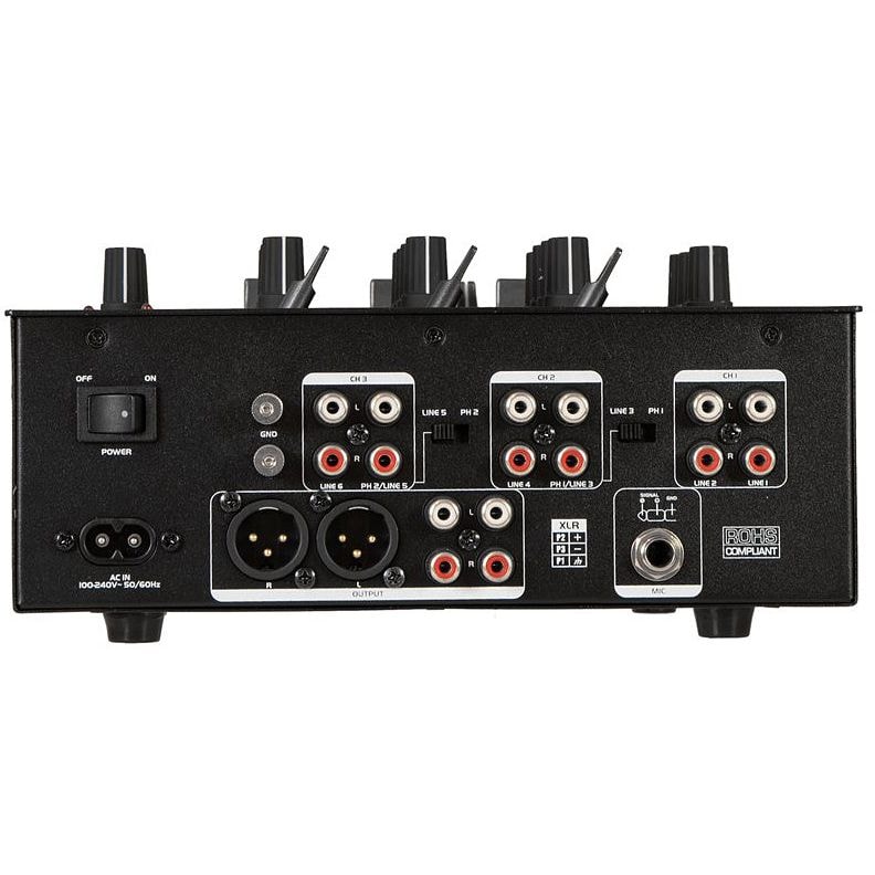Omnitronic PM-322P 3-Channel with Bluetooth and USB Player 2