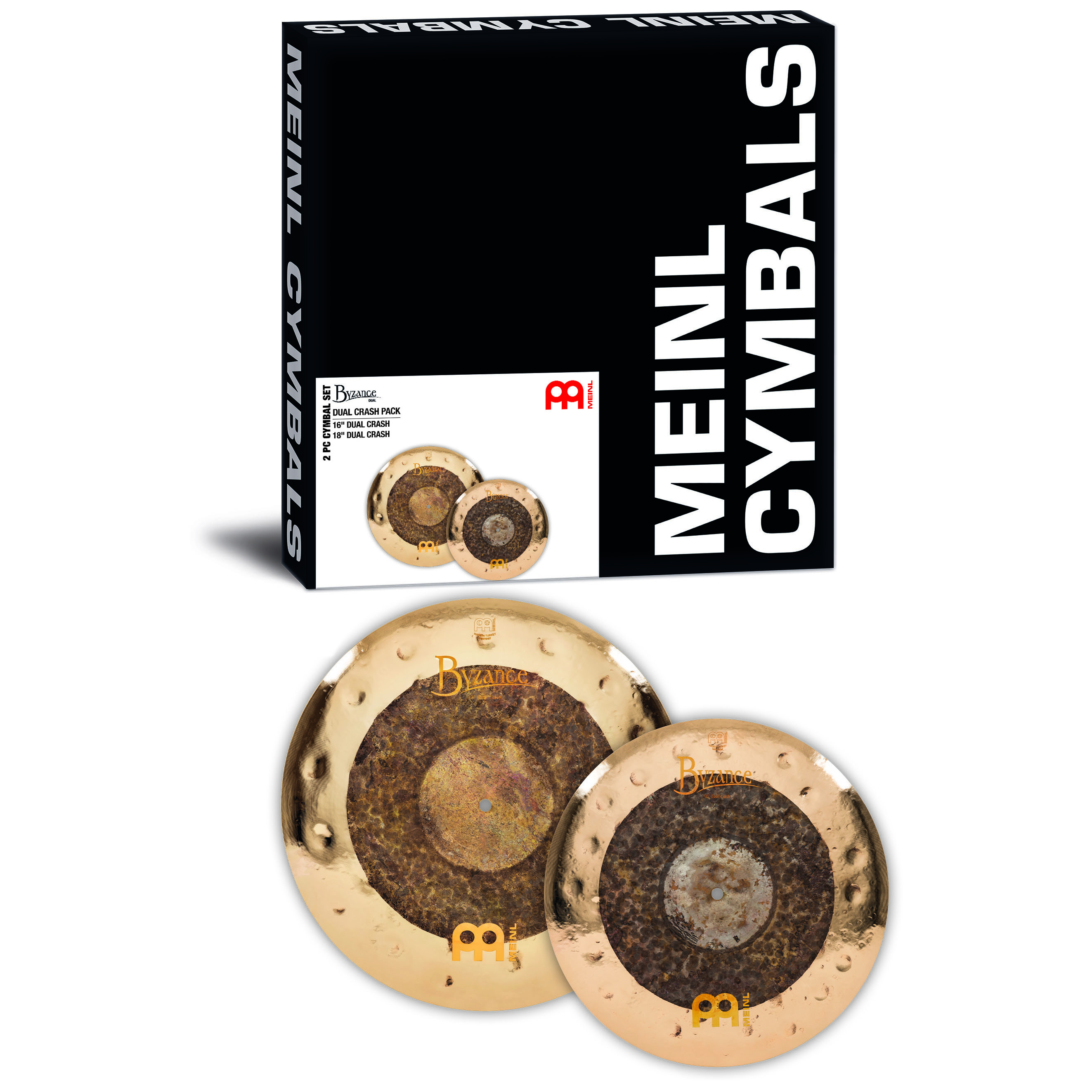Meinl Cymbals BMAT4 - Byzance Dual Crash Pack