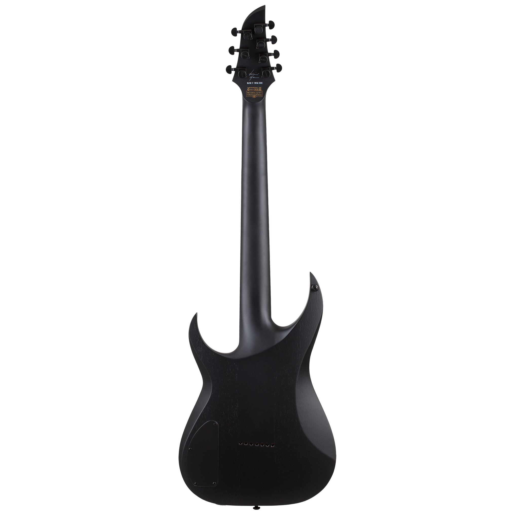 Schecter Keith Merrow MKIII KM-7 Legacy Trans Black Burst Signatur Keith Merrow 2