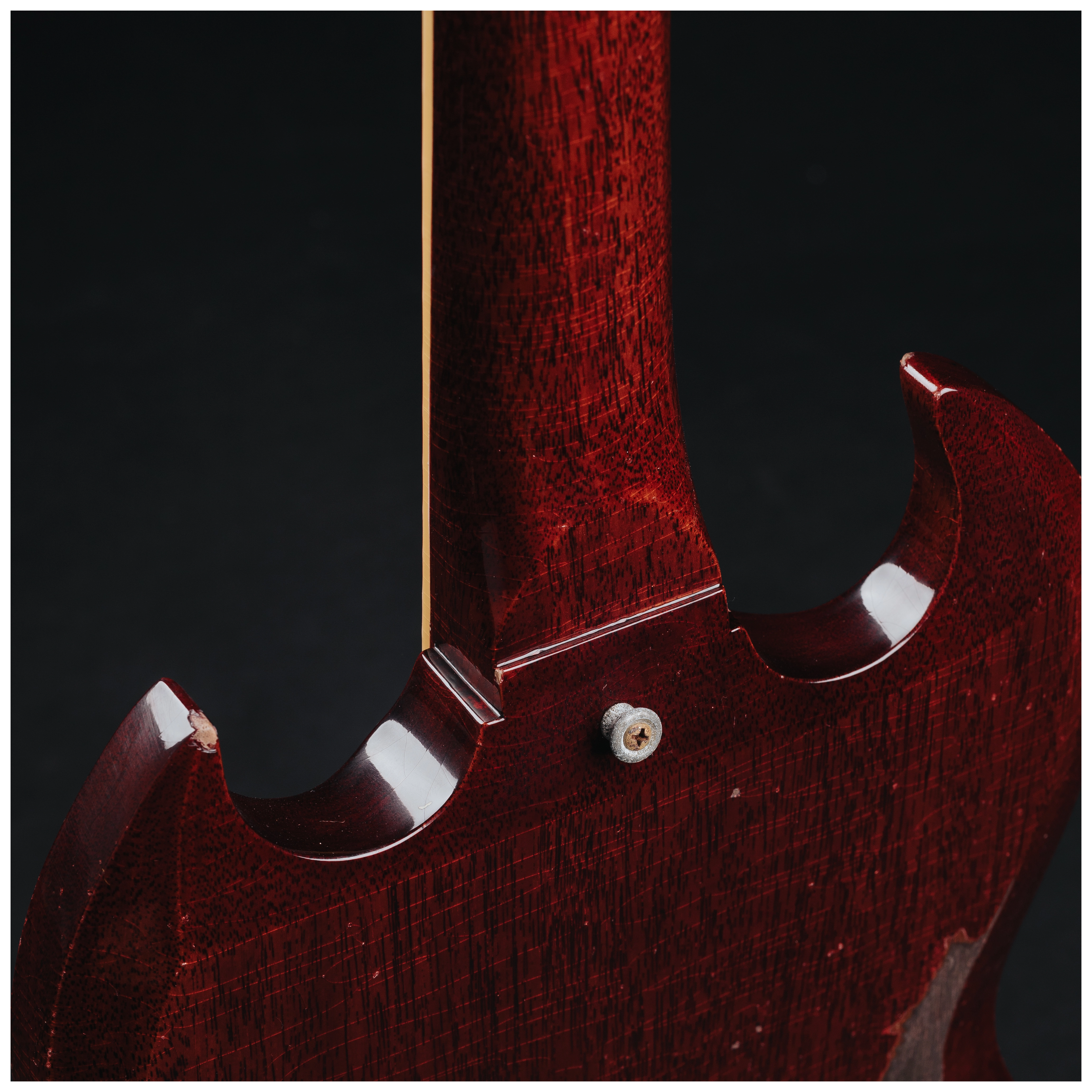 Gibson 64 SG Standard Cherry Long Maestro Heavy Aged Murphy Lab 24