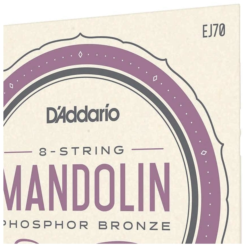 D’Addario - D’Addario EJ70 - Mandoline Phosphor Bronze, Ball End 011-038 - 5
