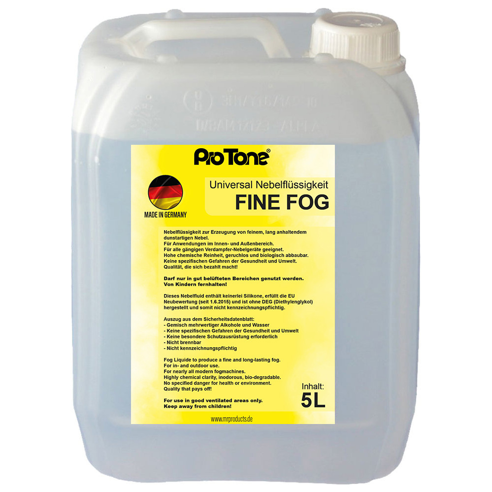 ProTone Nebelfluid Fine Fog 5 Liter