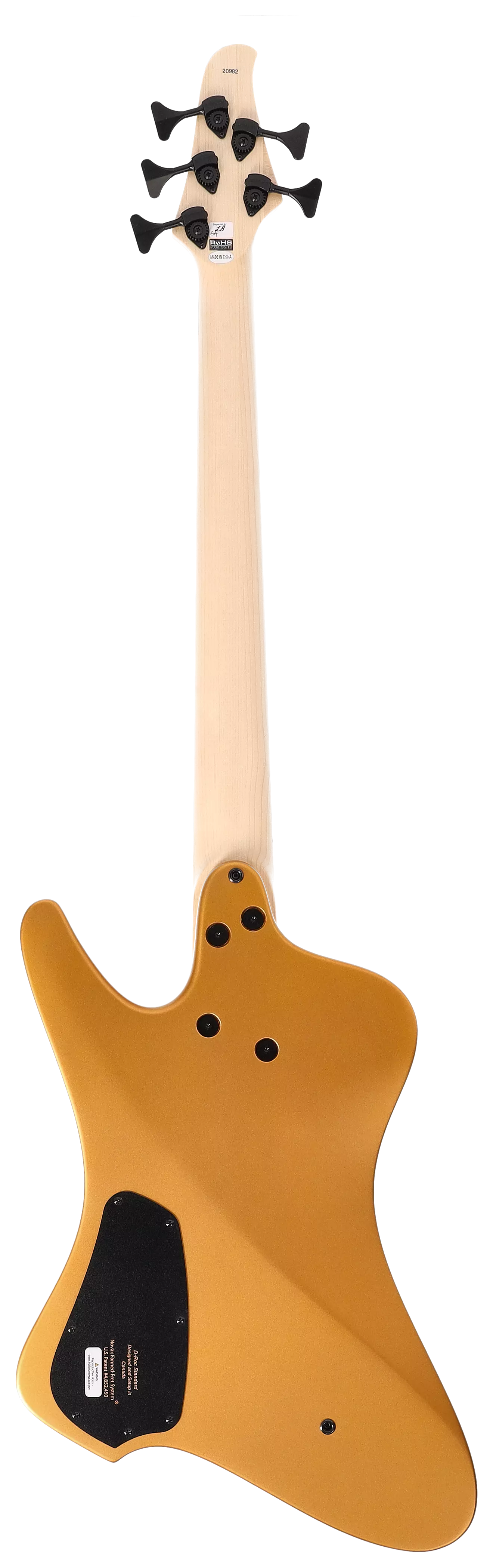 Dingwall LTD D-Roc 5-String Ducati Gold Matte 2