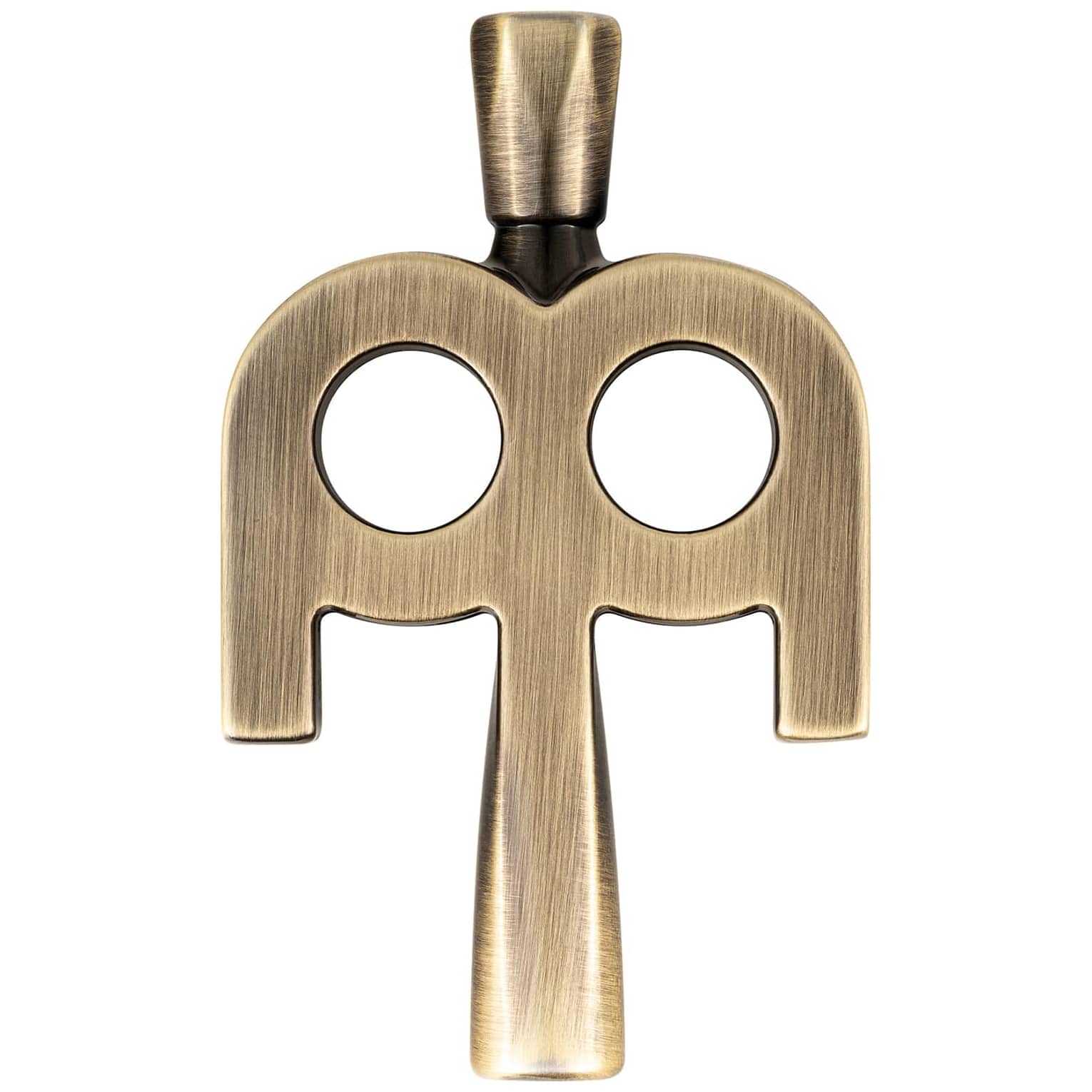 Meinl Stick Brush - Meinl Stick Brush SB510 Meinl Kinetic Drum Key, Antique Bronze Plate