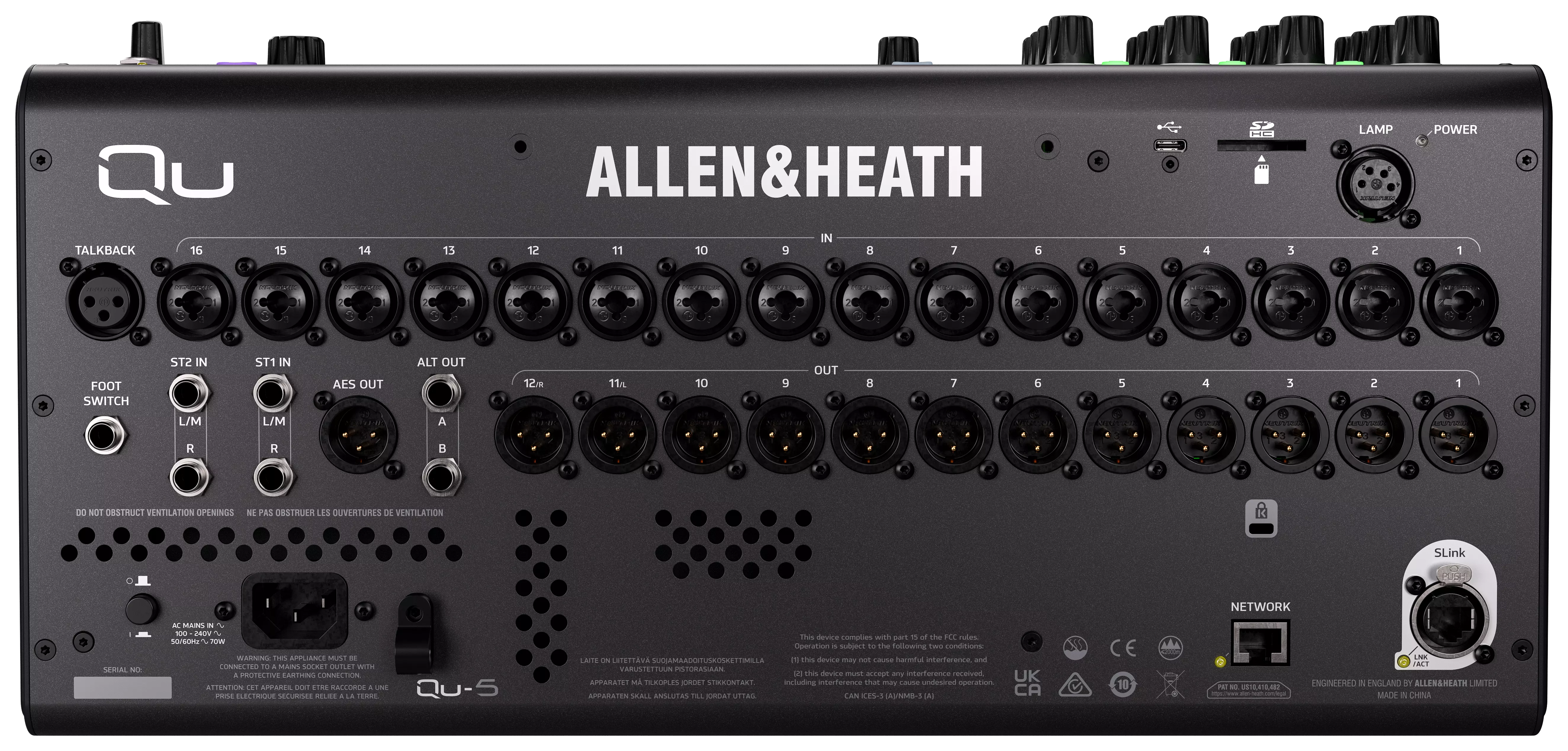 Allen & Heath Qu-5 3