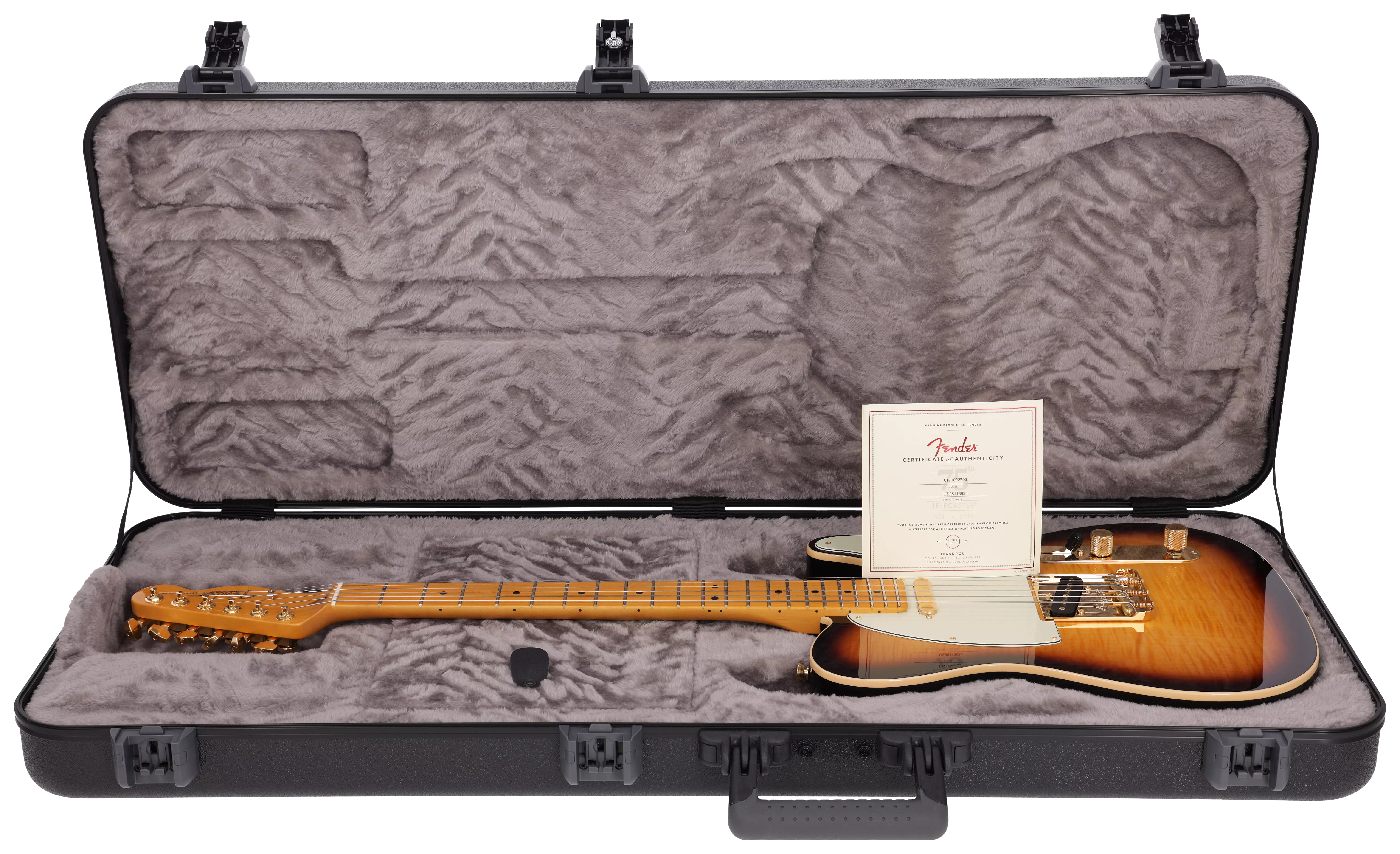 Fender 75th Anniversary American Pro II Custom Telecaster MN 3TS 17