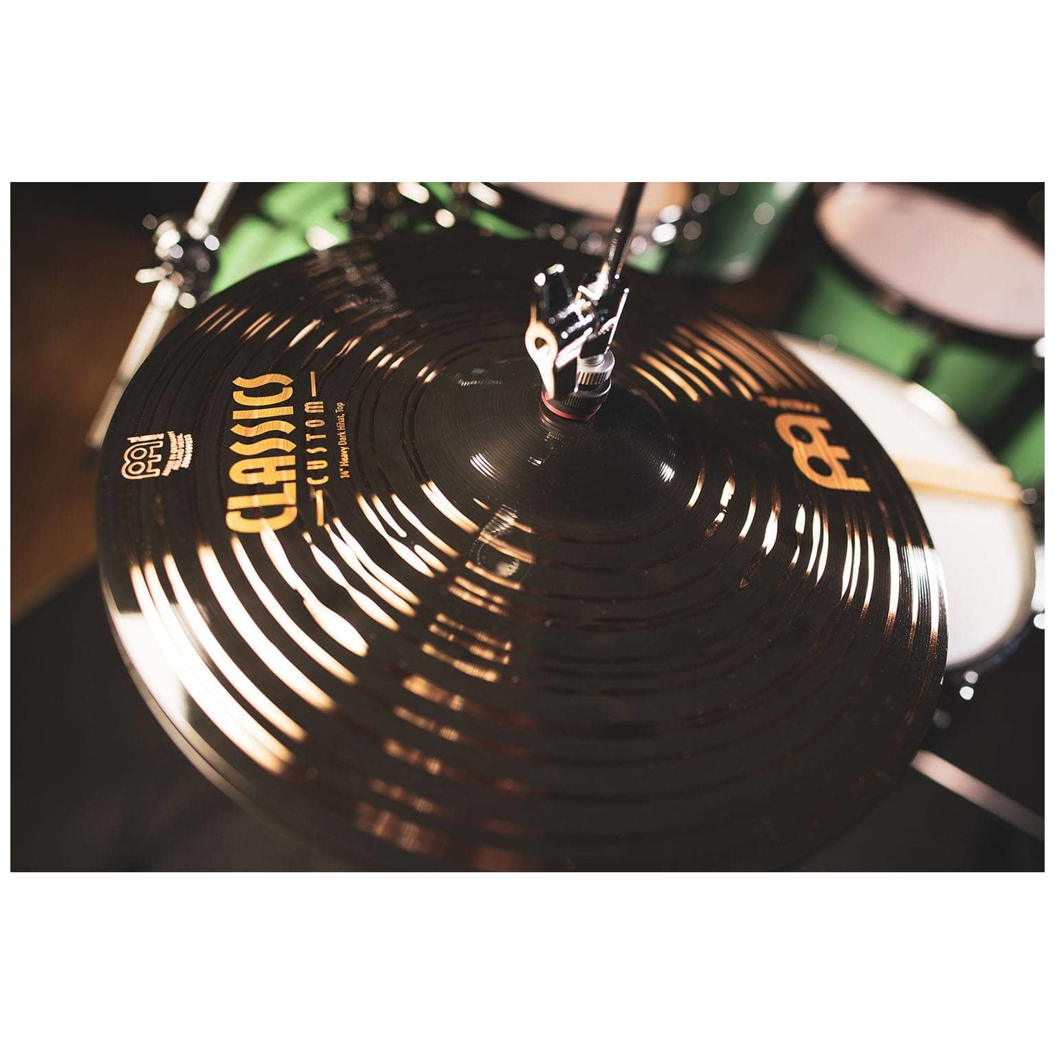Meinl Cymbals - Meinl Cymbals CC14HDAH - 14 Classics Custom Dark Heavy Hihat - 9