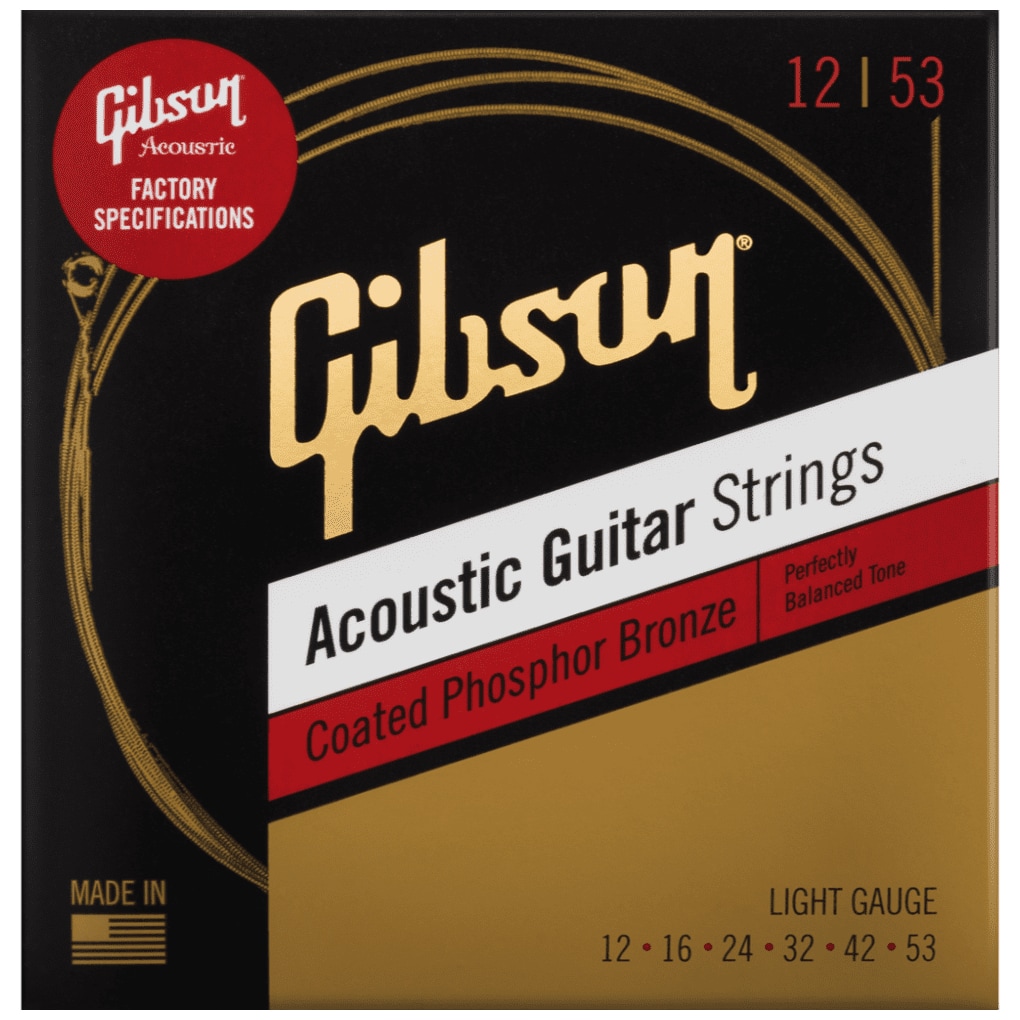 Gibson - Gibson Acoustic Saiten Coated Phosphor Bronze Light 012-053