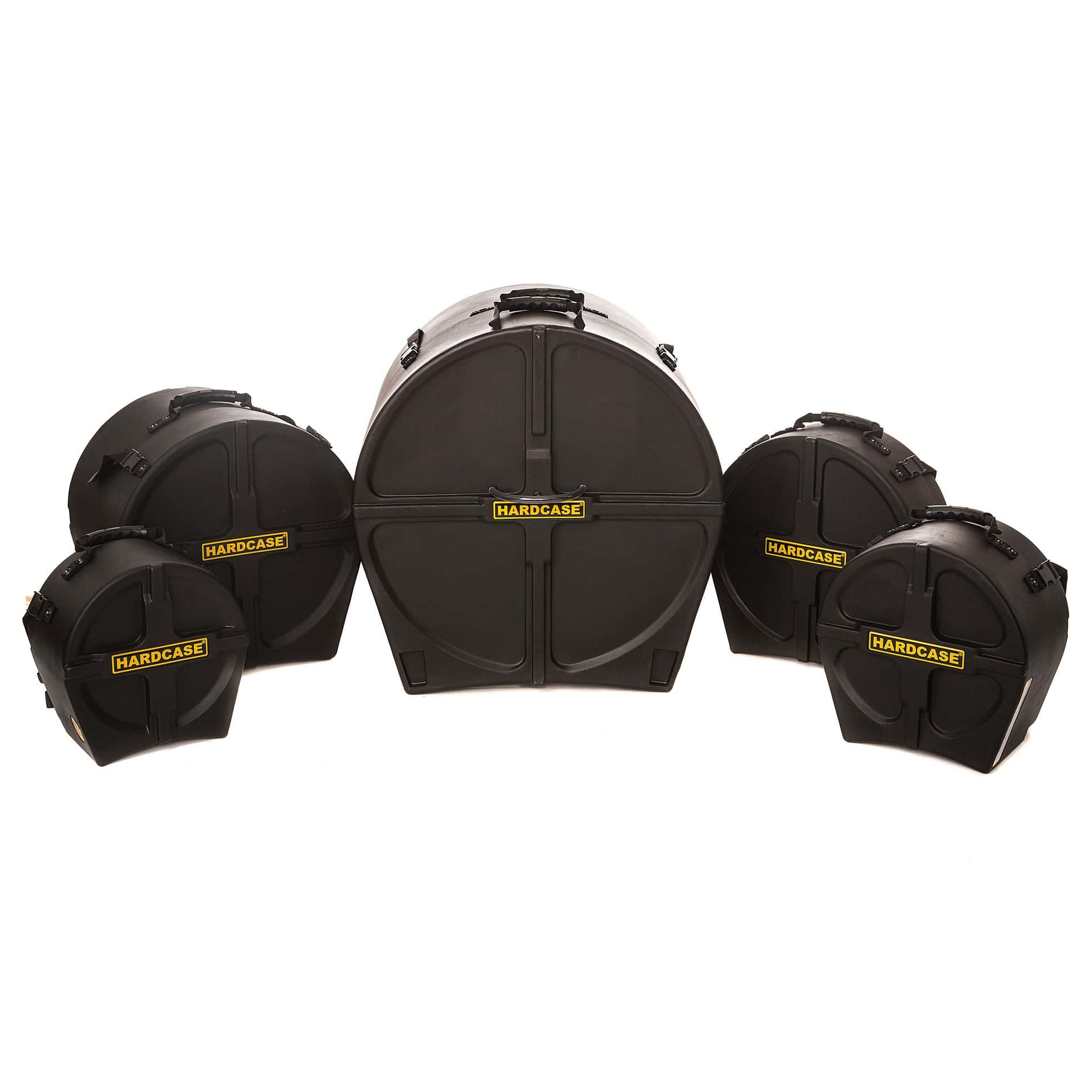 Hardcase - Hardcase HROCKFUS-3 Drum Cases Set Rock Fusion 3
