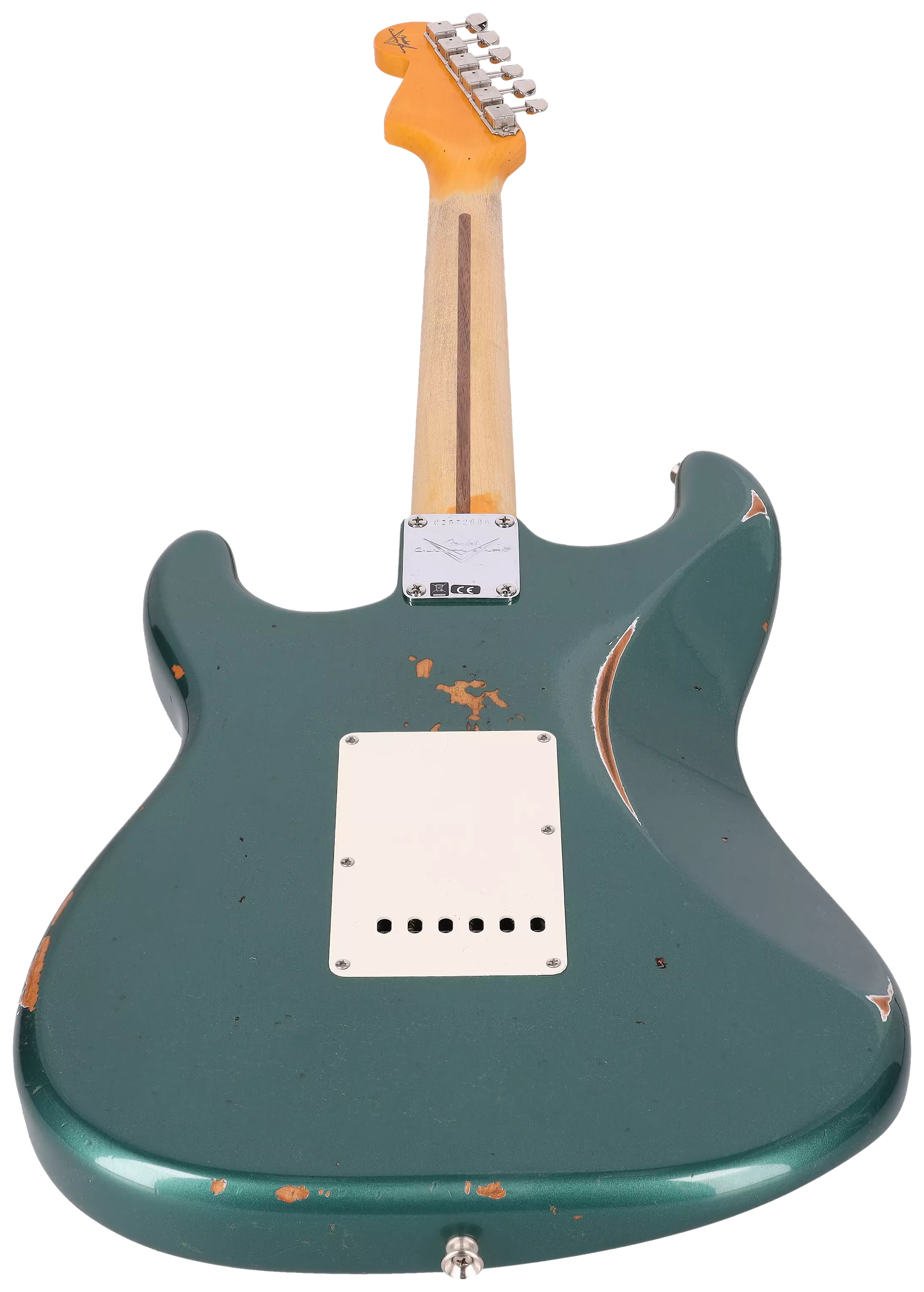 Fender Custom Shop 1963 Stratocaster Relic Aged Sherwood Green Metallic #1 4