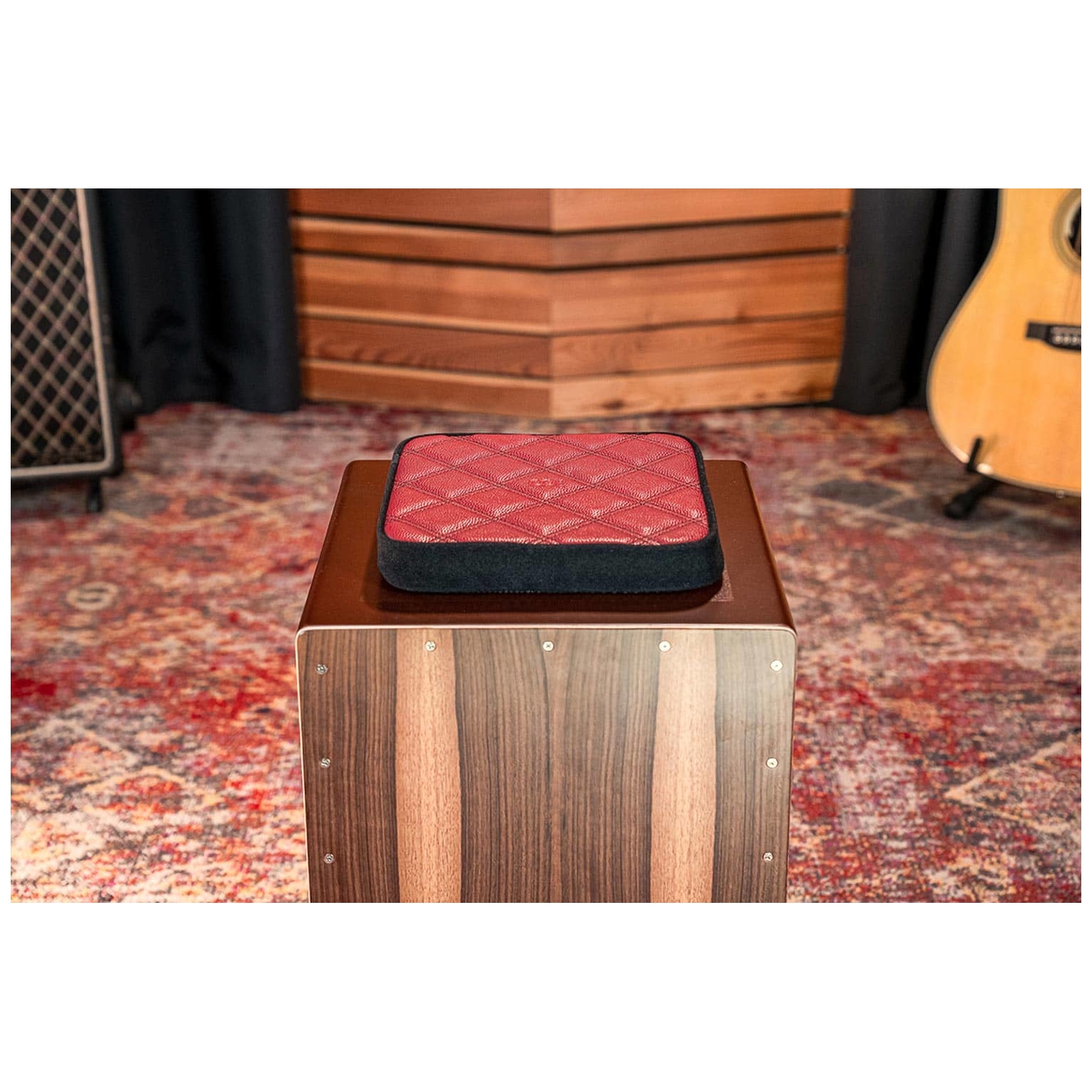 Meinl Percussion - Meinl Percussion DCS-R Deluxe Cajon Seat, Bordeaux - 3