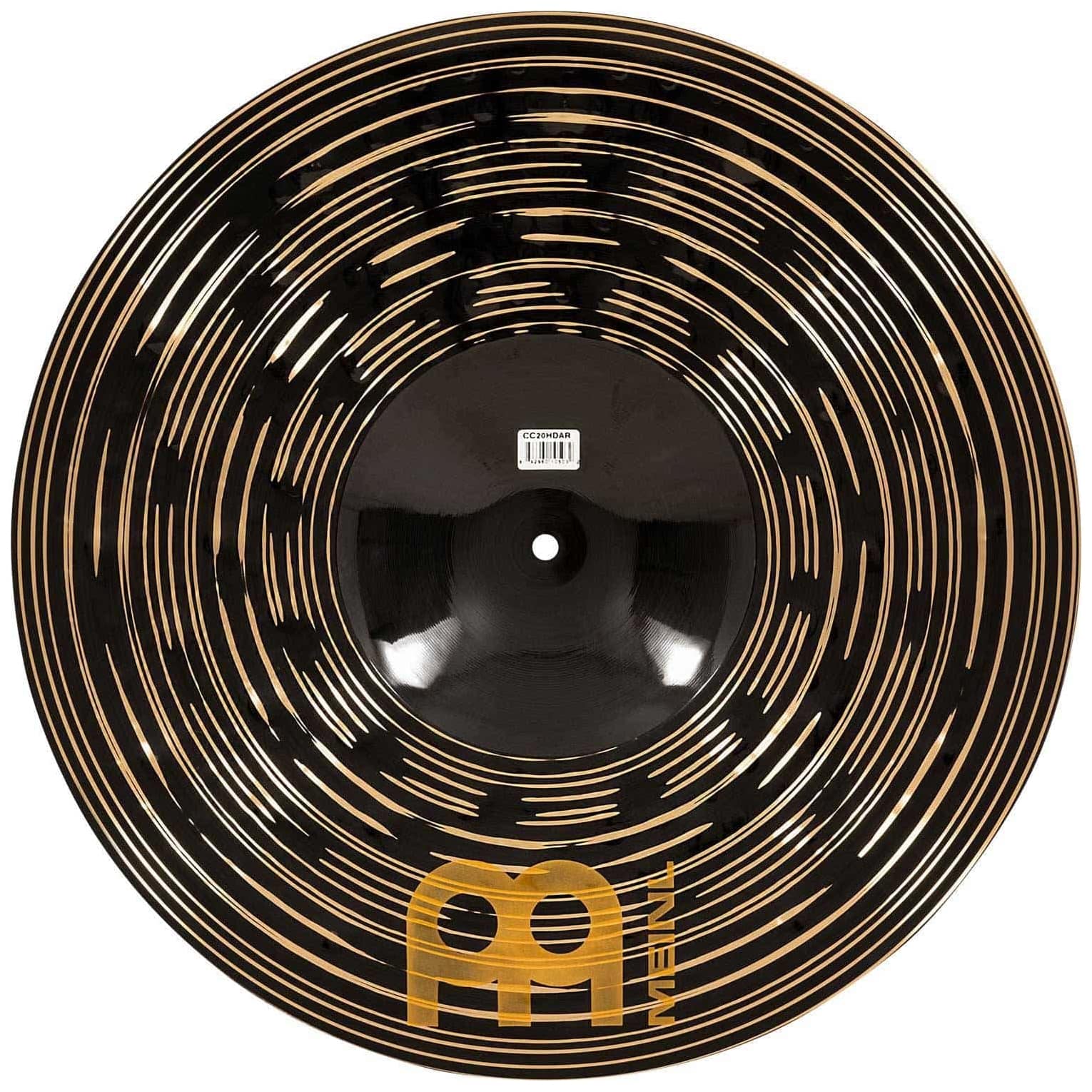 Meinl Cymbals - Meinl Cymbals CC20HDAR - 20 Classics Custom Dark Heavy Ride - 4