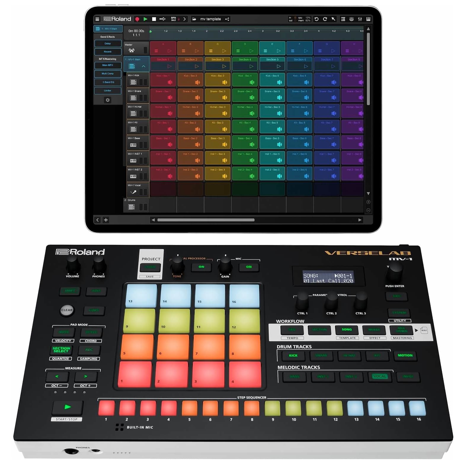 Roland - Roland Verselab MV-1 - 4