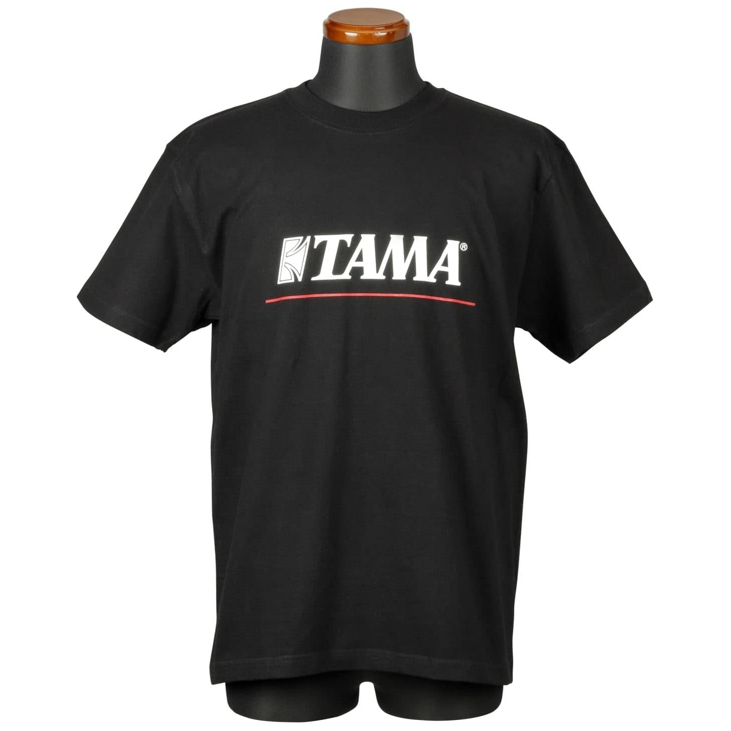 Image of Tama tamt004m t shirt logo  red line  schwarz  m 12000201 6
