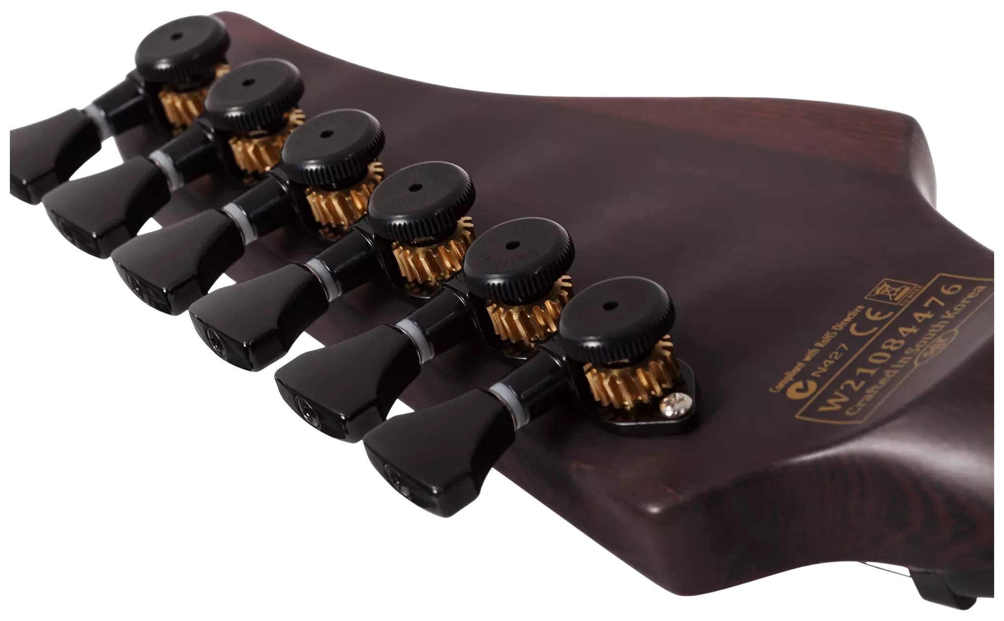 Schecter Reaper 6 Elite Blood Burst 5