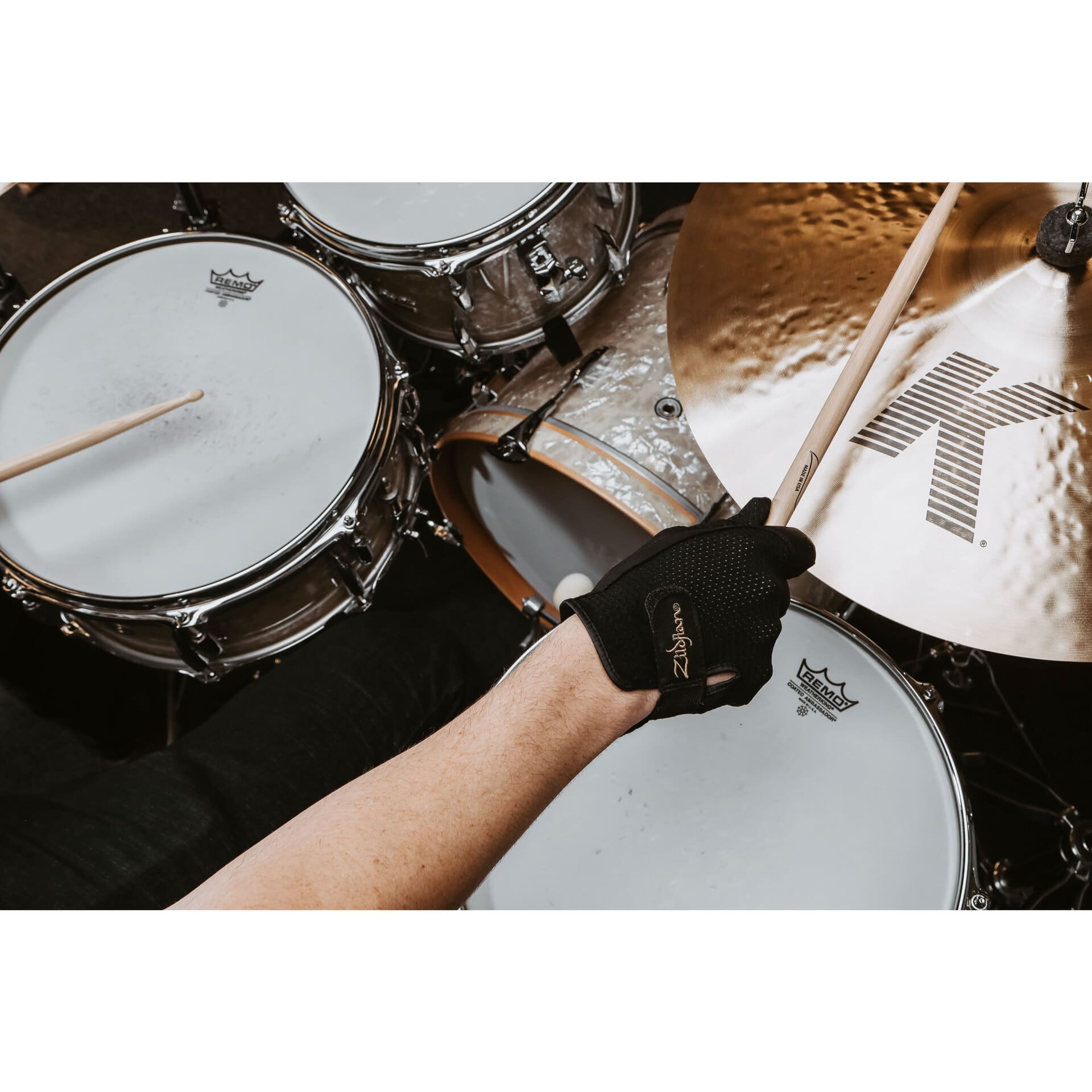Zildjian Touchscreen Drummer's Gloves L 4
