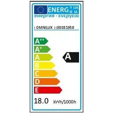Omnilux PAR-38 230V COB 18W E-27 LED 1800k-3000k dim2warm 2